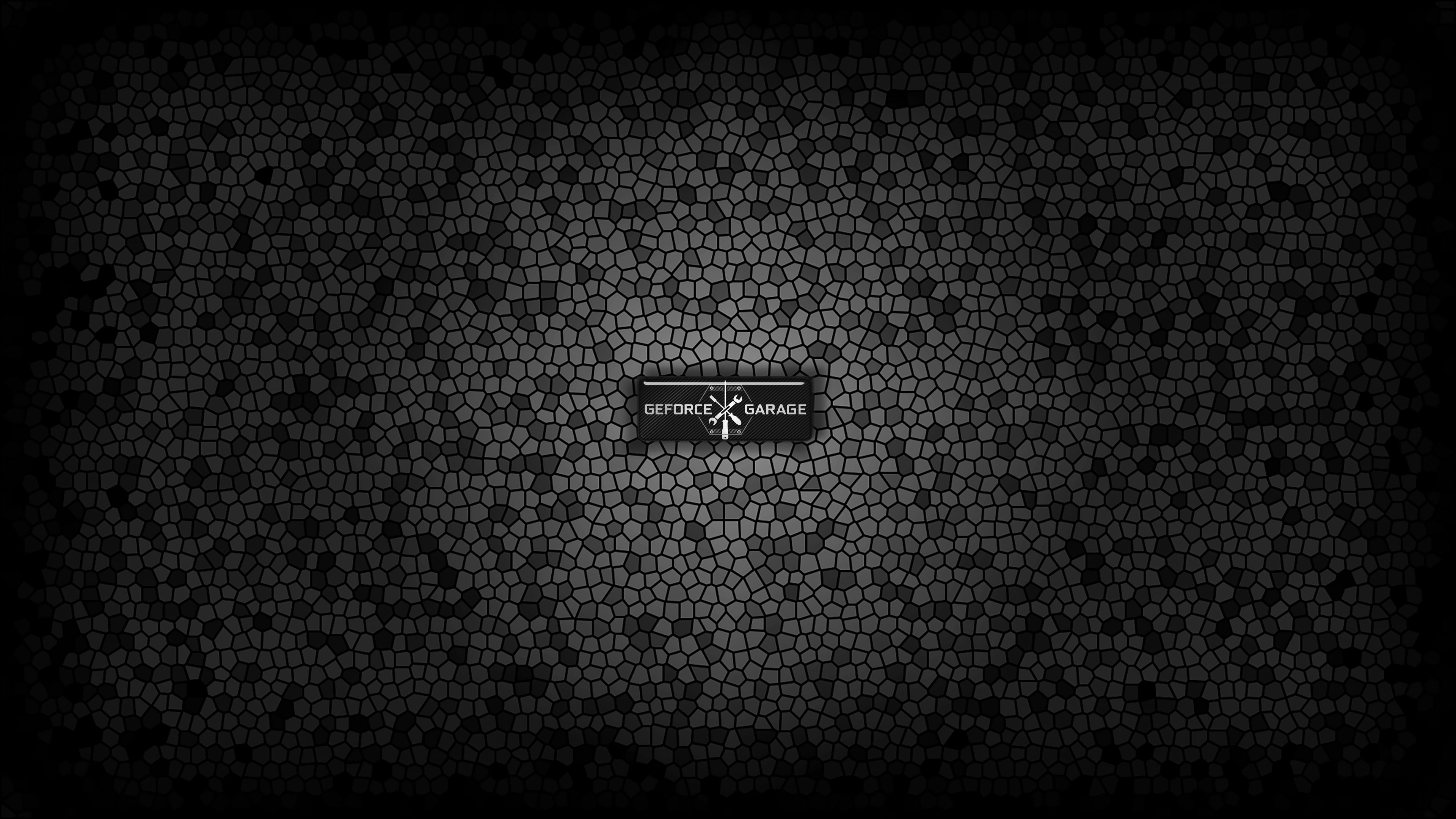 GeForce Garage, mosaic, 4K, HD Wallpaper