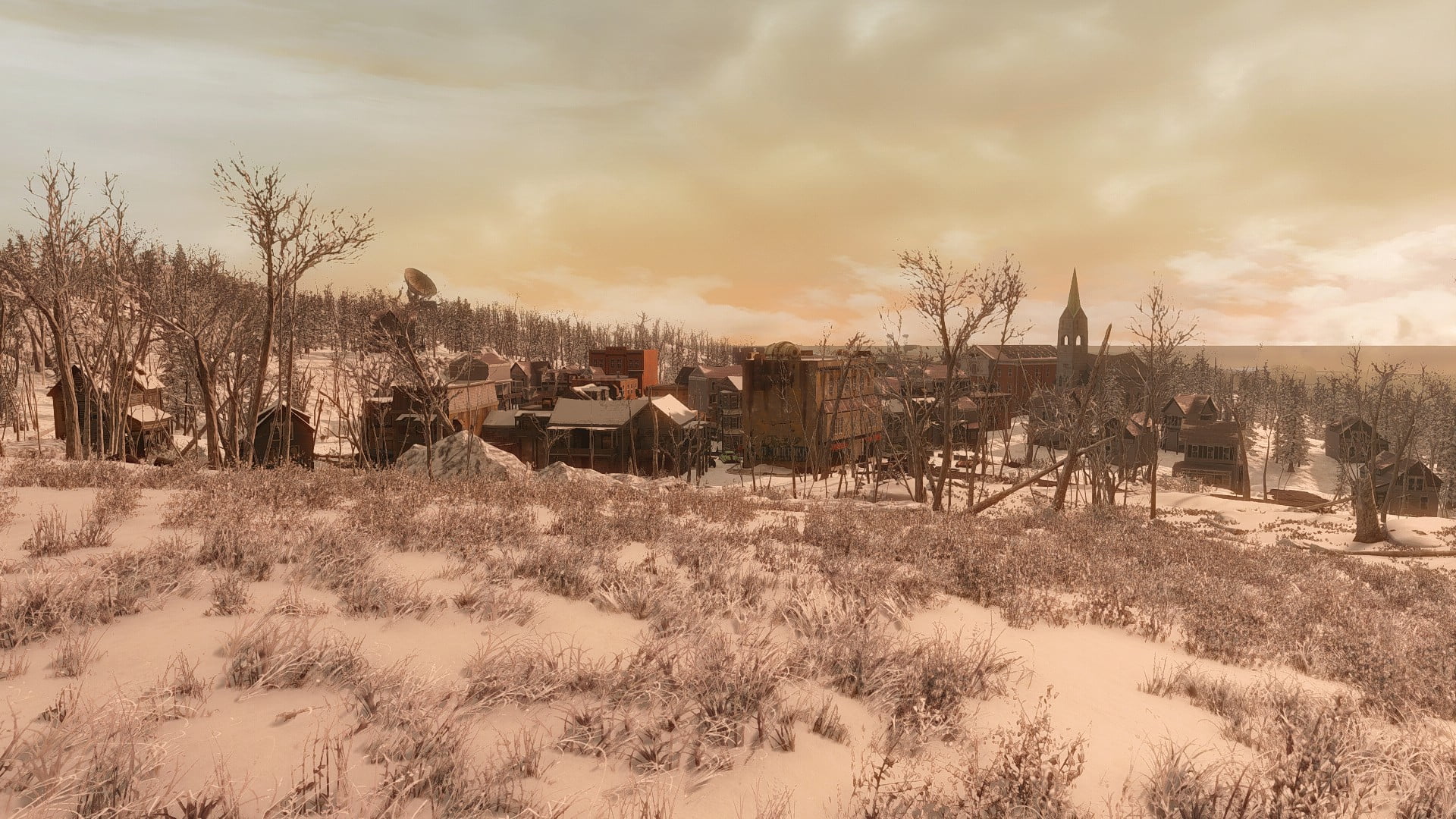 Fallout 4, winter, PC gaming, 1080P, Game Mod, HD Wallpaper