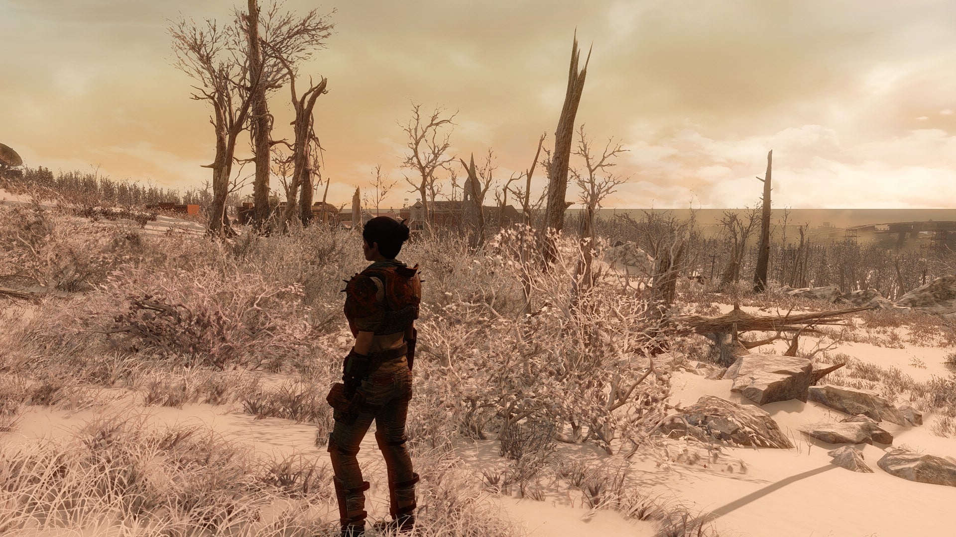 Game Mod, Fallout 4, 1080P, winter, PC gaming, HD Wallpaper