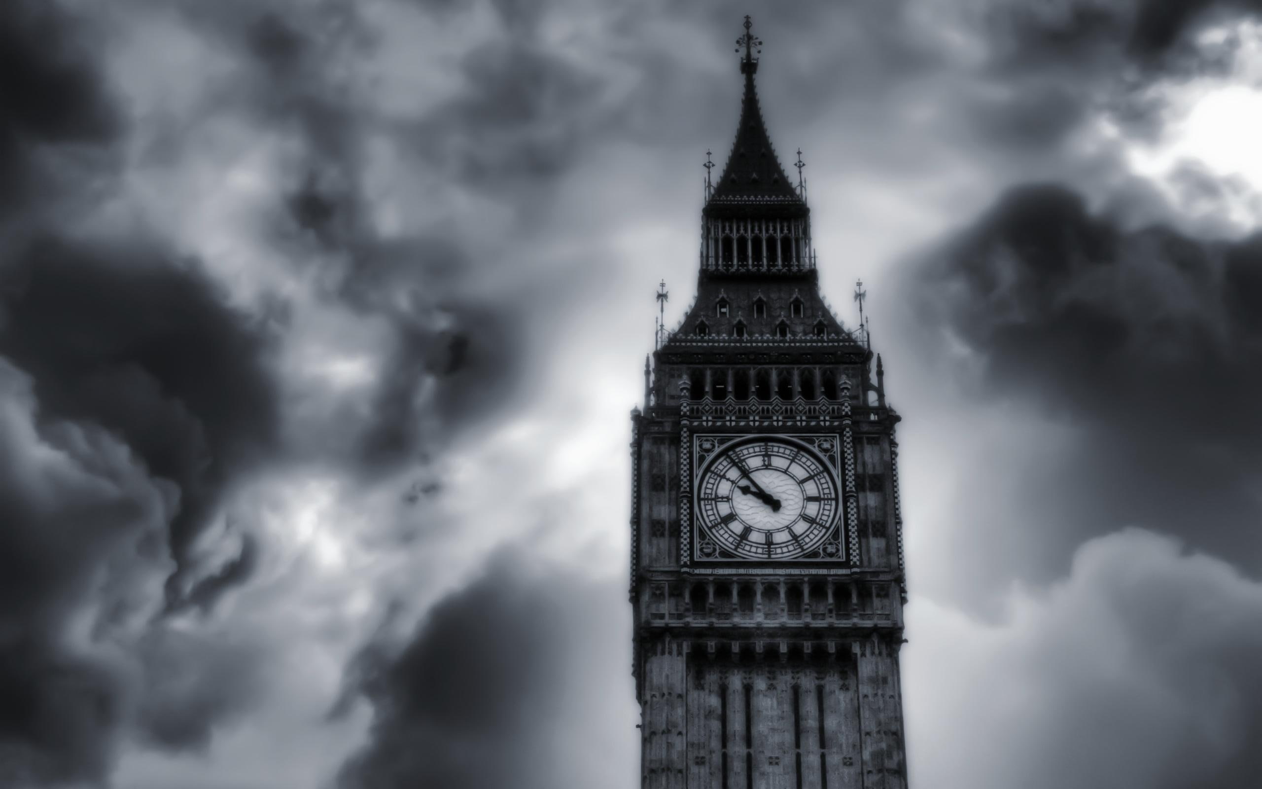 ben, big ben, 2K, cloudy, monument, animals, architecture, clouds, clock, HD Wallpaper