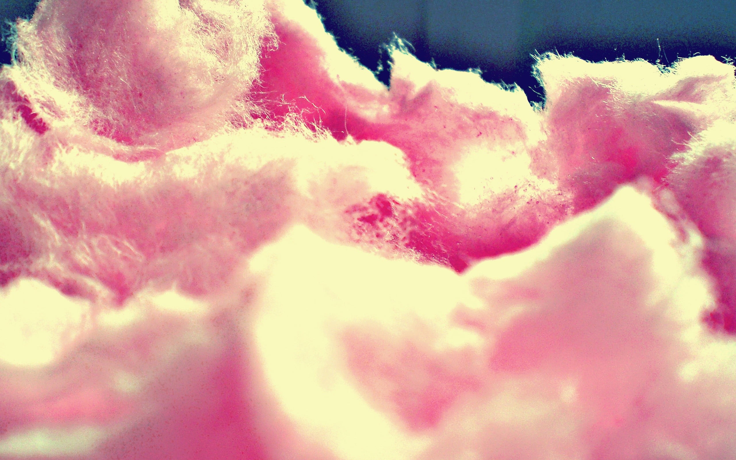 textured, no people, extreme close-up, backgrounds, full frame, macro, sky, nature, 2K, softness, pink, day, beauty in nature, pink color, cotton, outdoors, HD Wallpaper