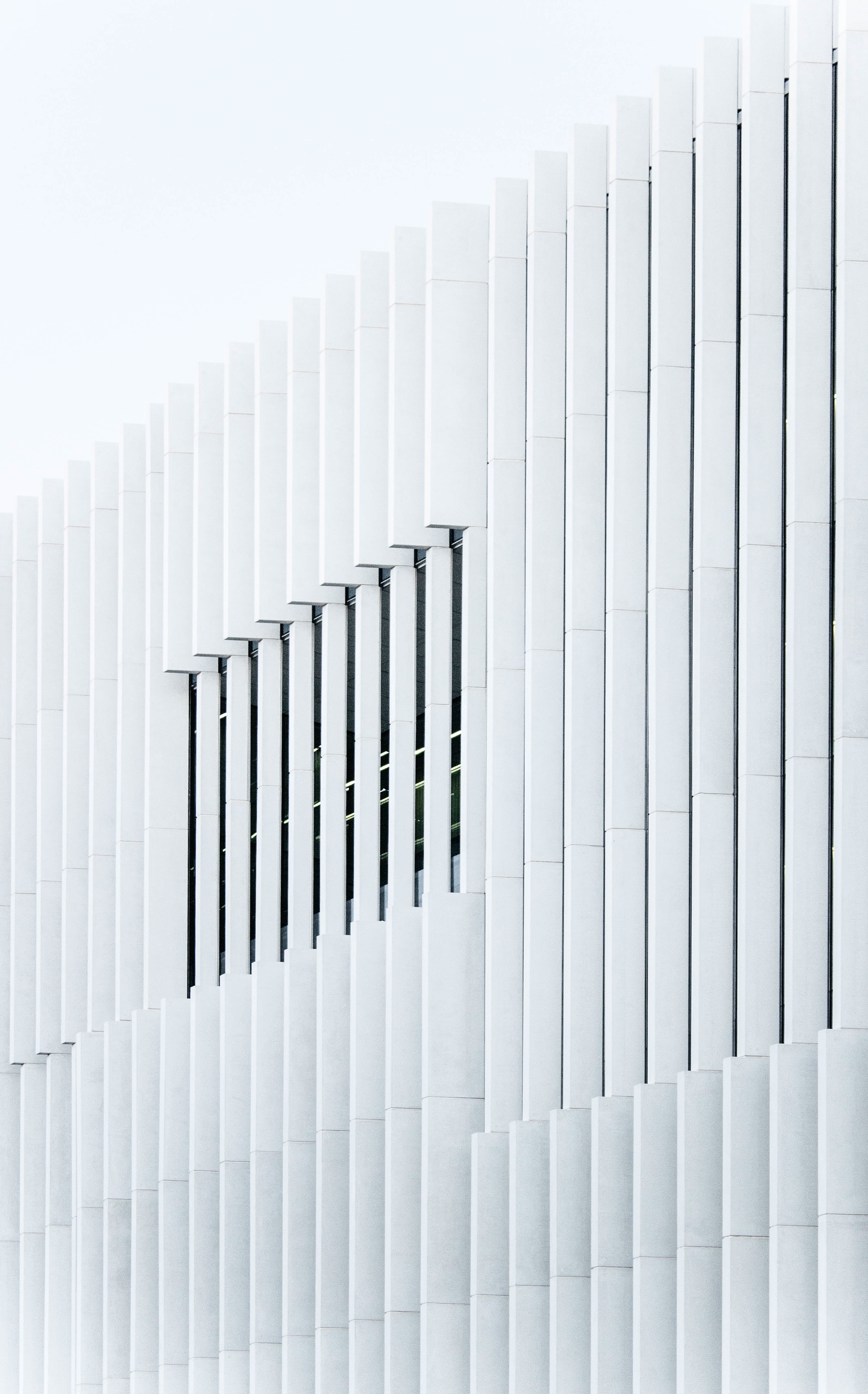 close-up, graph, apartment, blinds, windows, day, abstract, control, white background, 4K, condominium, establishment, boundary, shape, building, in a row, Phone HD Wallpaper