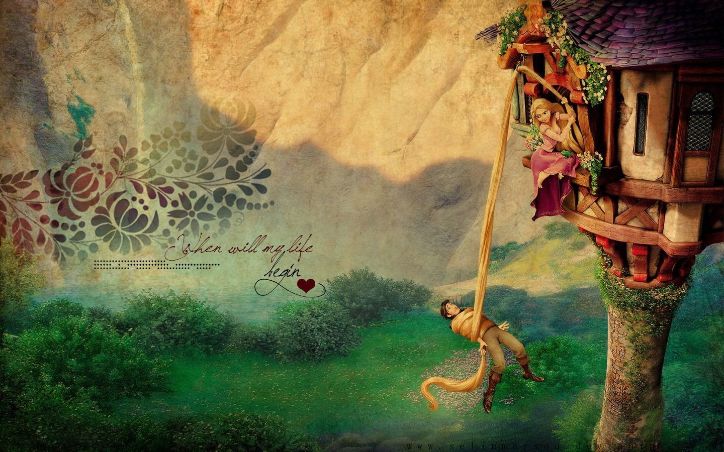 Tangled, Movie, 720P, HD Wallpaper