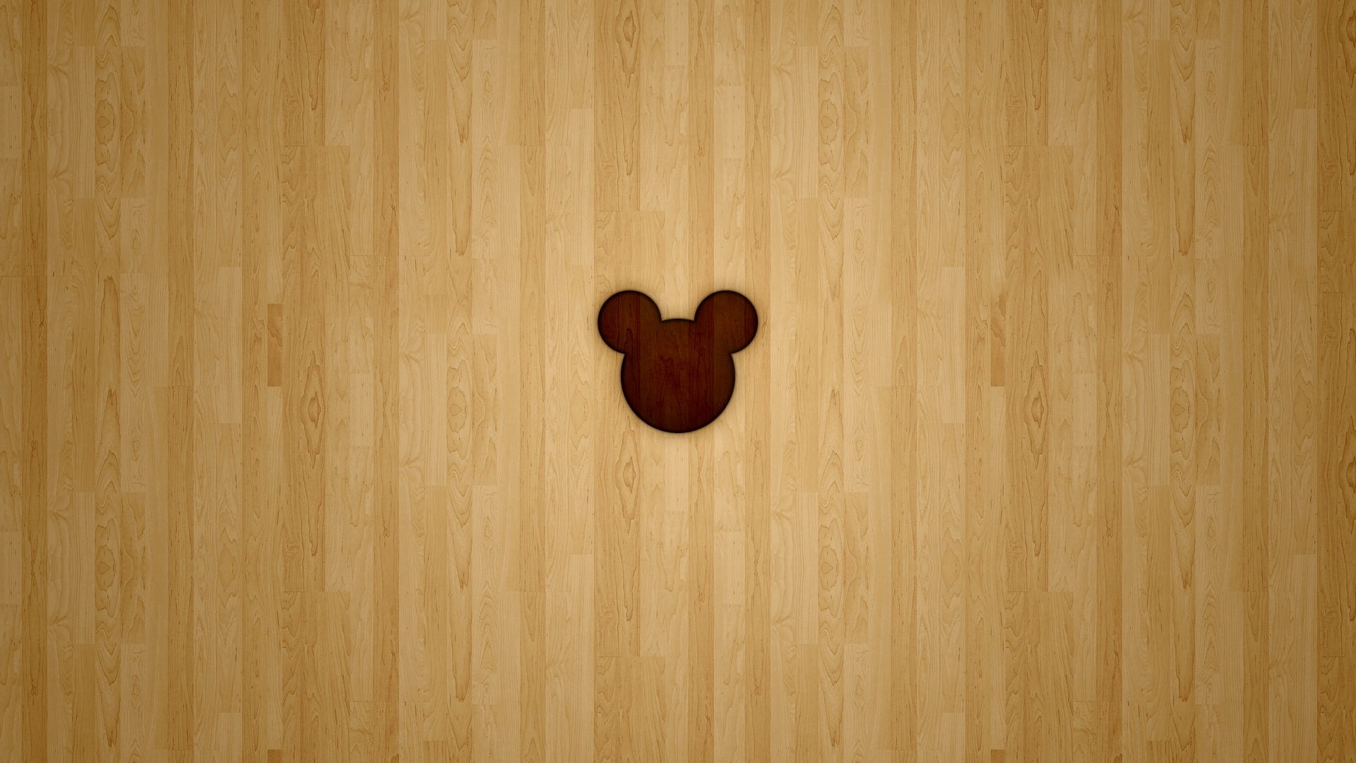 decor, Disney Company, indoors, wooden, Mickey Mouse, backgrounds, door, close-up, flooring, romance, no People, symbol, decoration, ornate, shape, home interior, HD Wallpaper