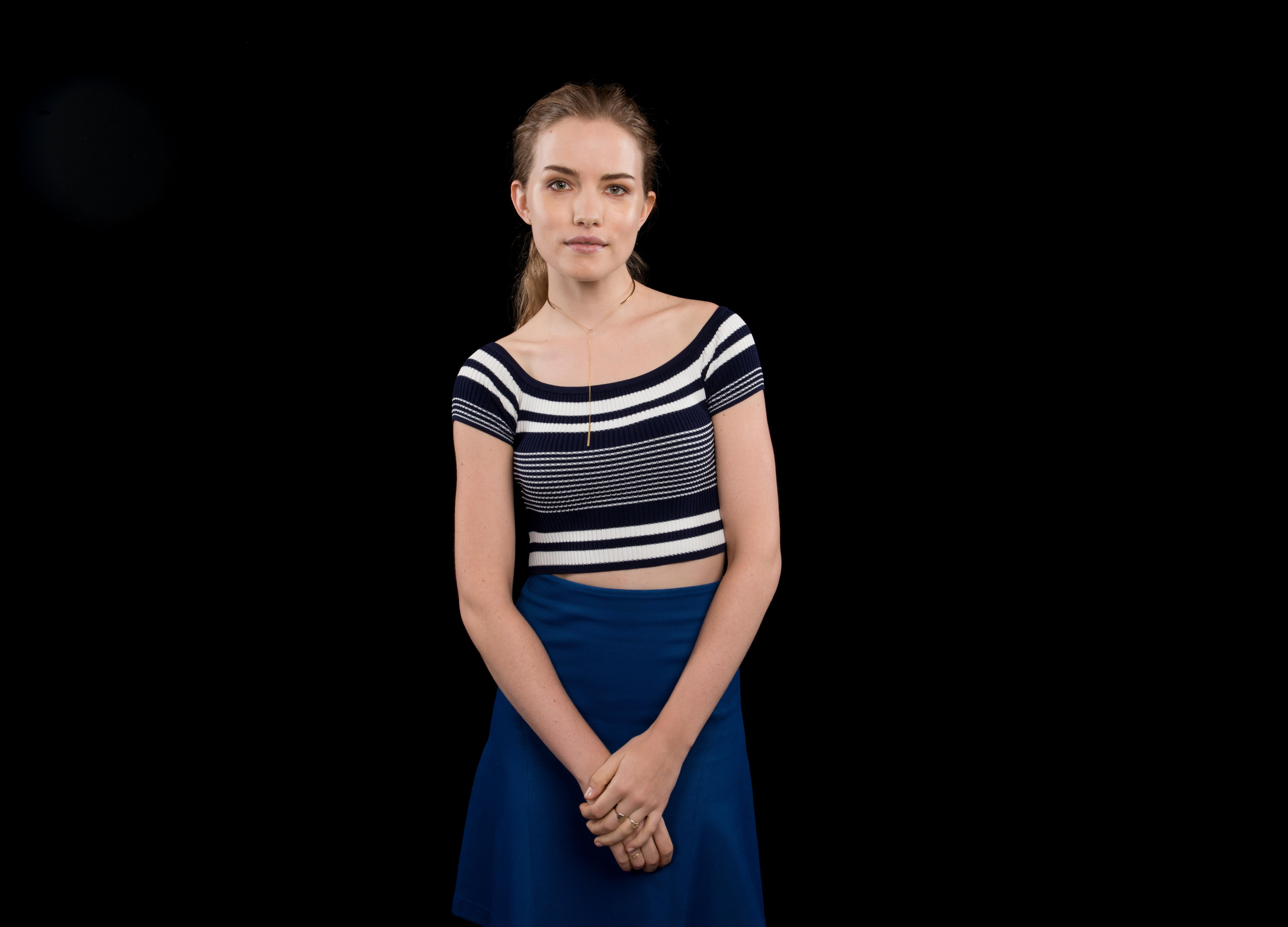 Green Eyes, Women, Blonde, 5K, Actress, Willa Fitzgerald, HD Wallpaper
