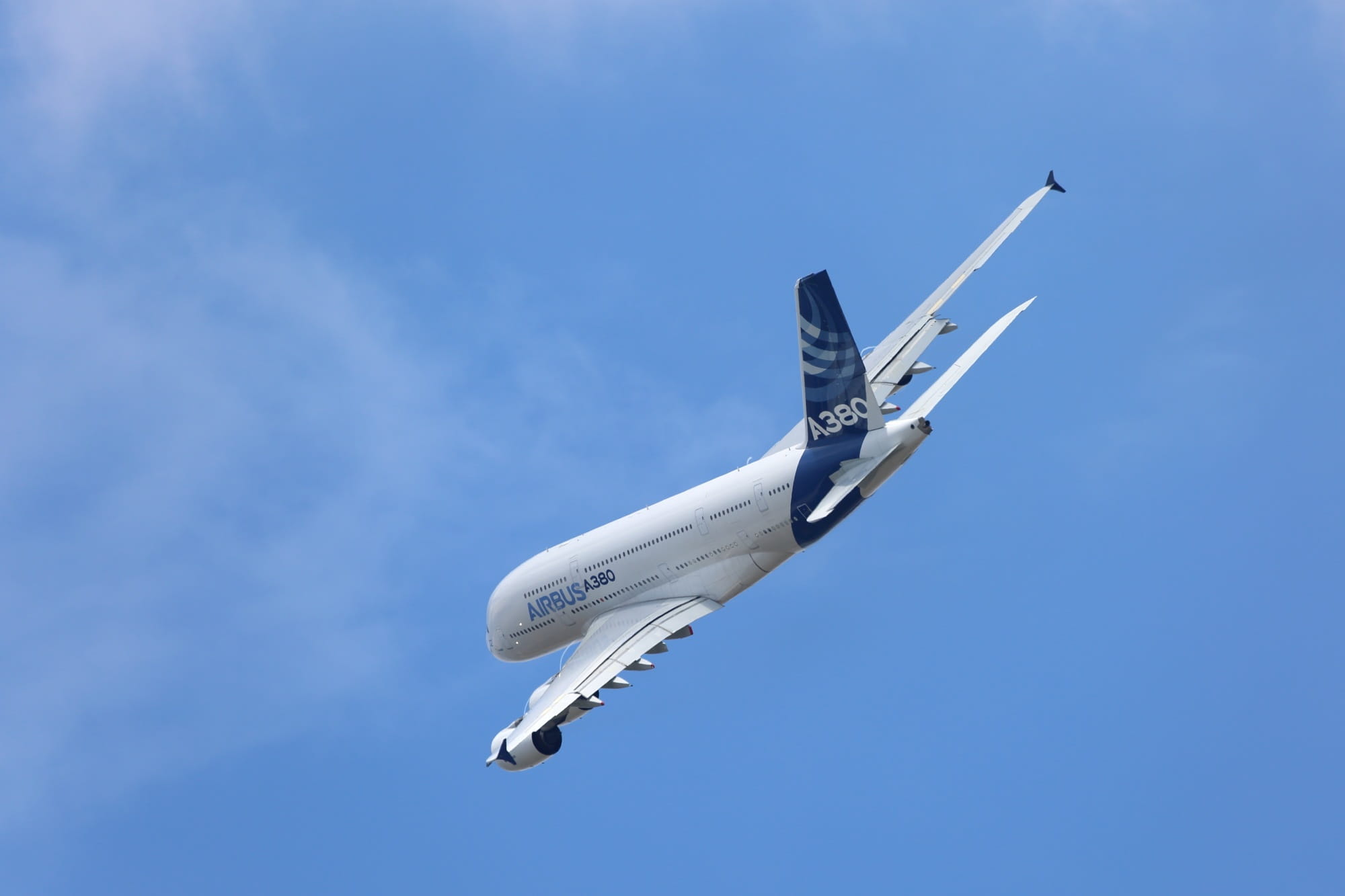 transportation, white color, nature, no people, commercial Airplane, on the move, mode of transportation, 1080P, a380, airport, mid-air, low angle view, HD Wallpaper