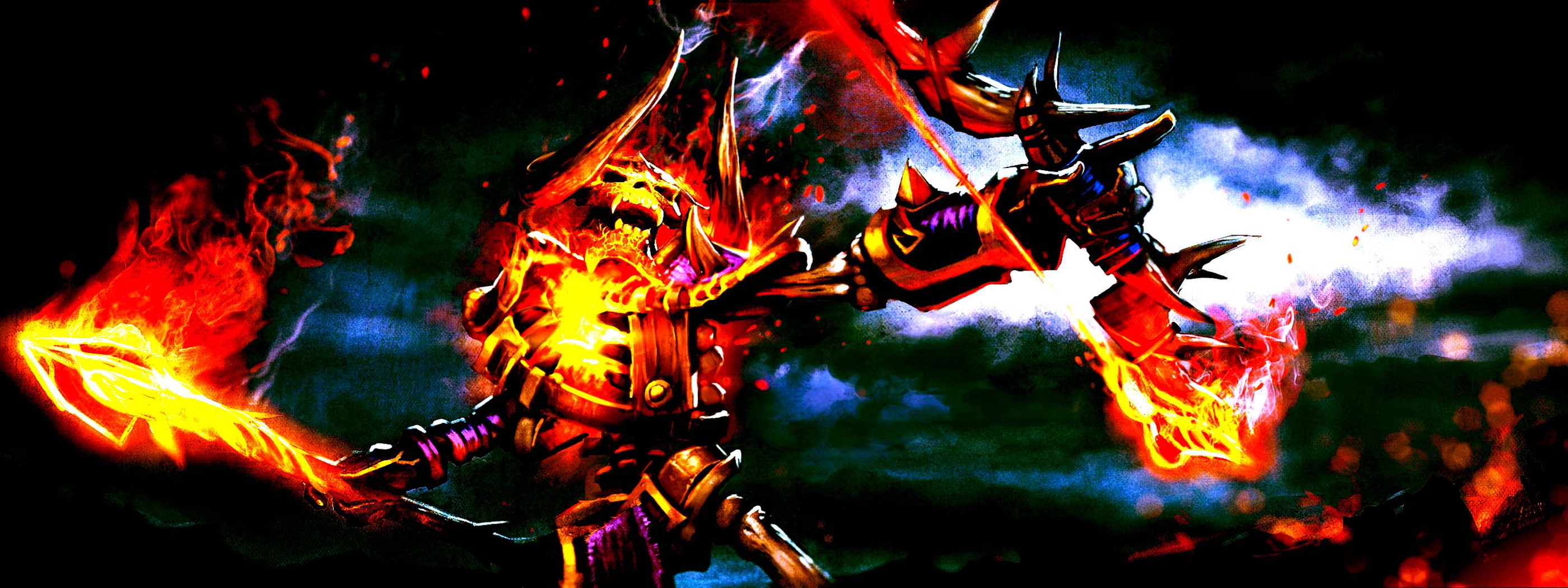 fletcher, clinkz, aka, 2K, bone, dota, games, HD Wallpaper