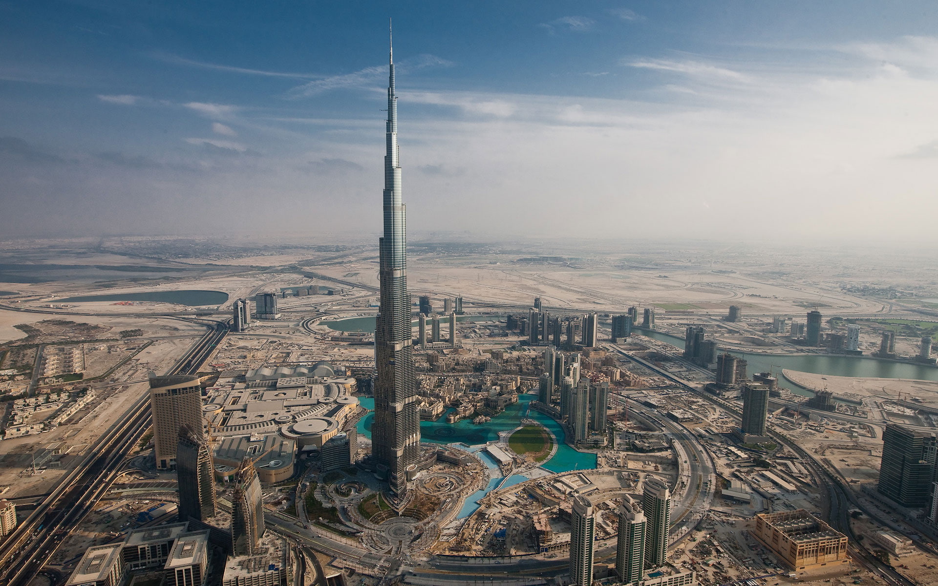dubai, burj, khalifa, 1080P, aka, HD Wallpaper