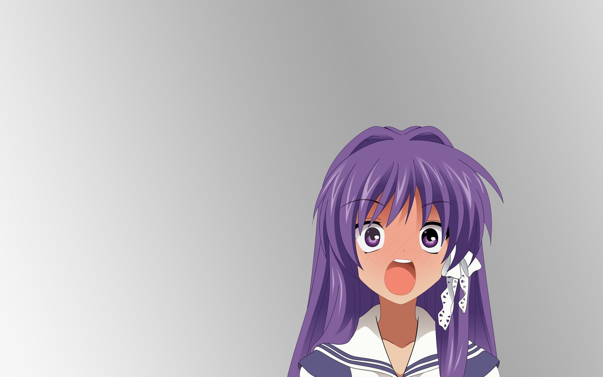 Fujibayashi Kyou, Clannad, anime, Please Ignore, 1080P, test Kyou, HD Wallpaper