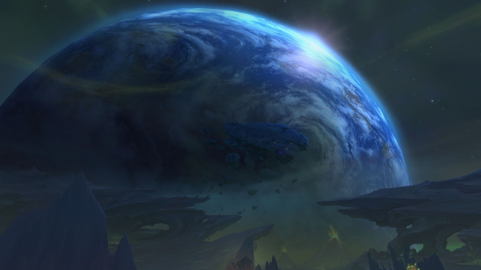 1080P, World Of Warcraft: Legion, Argus and Azeroth in 7.3, HD Wallpaper