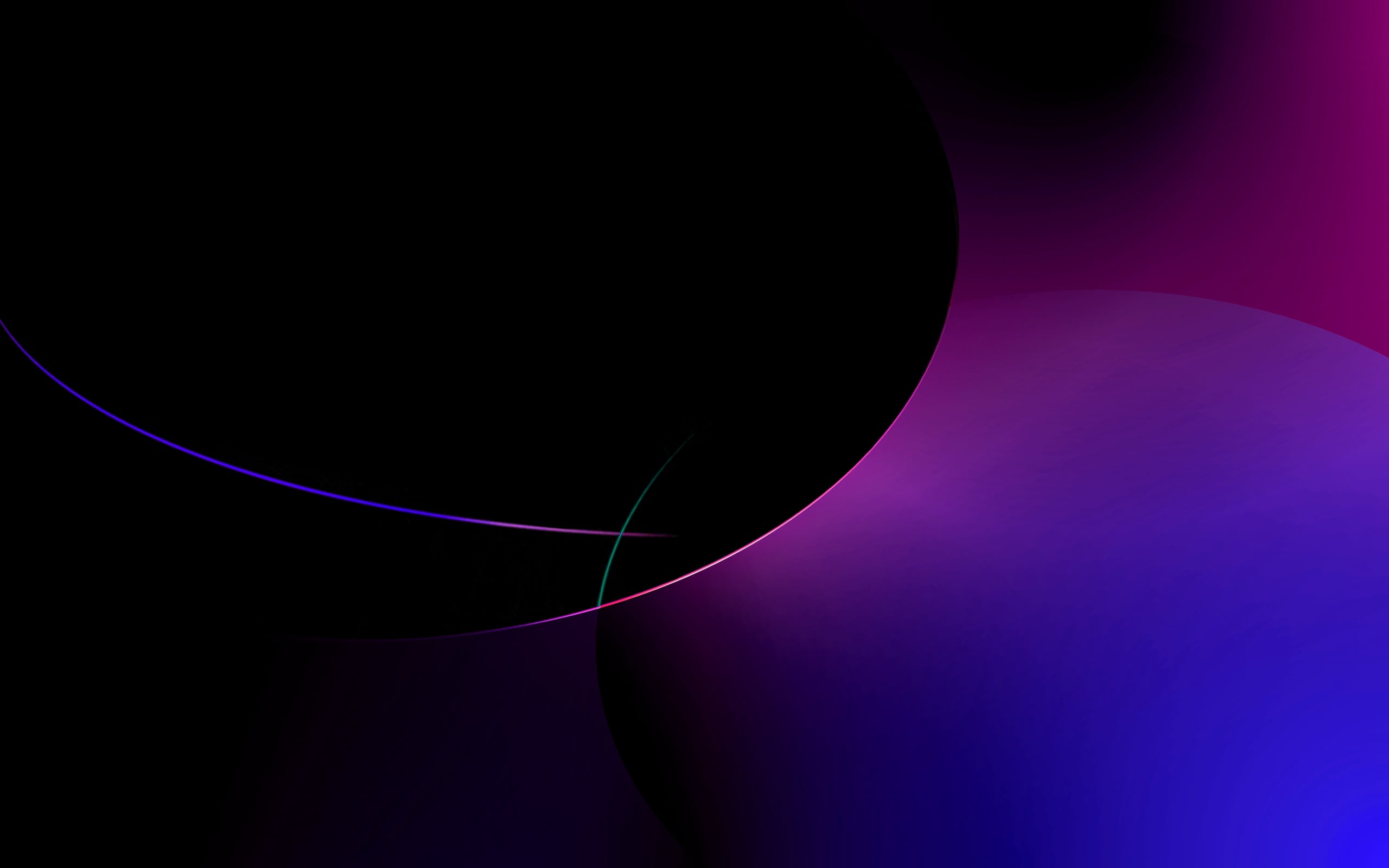black, glowing, line, photographic Effects, computer Graphic, backgrounds, night, oval, copy space, purple, studio shot, decoration, shiny, illustration, HD Wallpaper