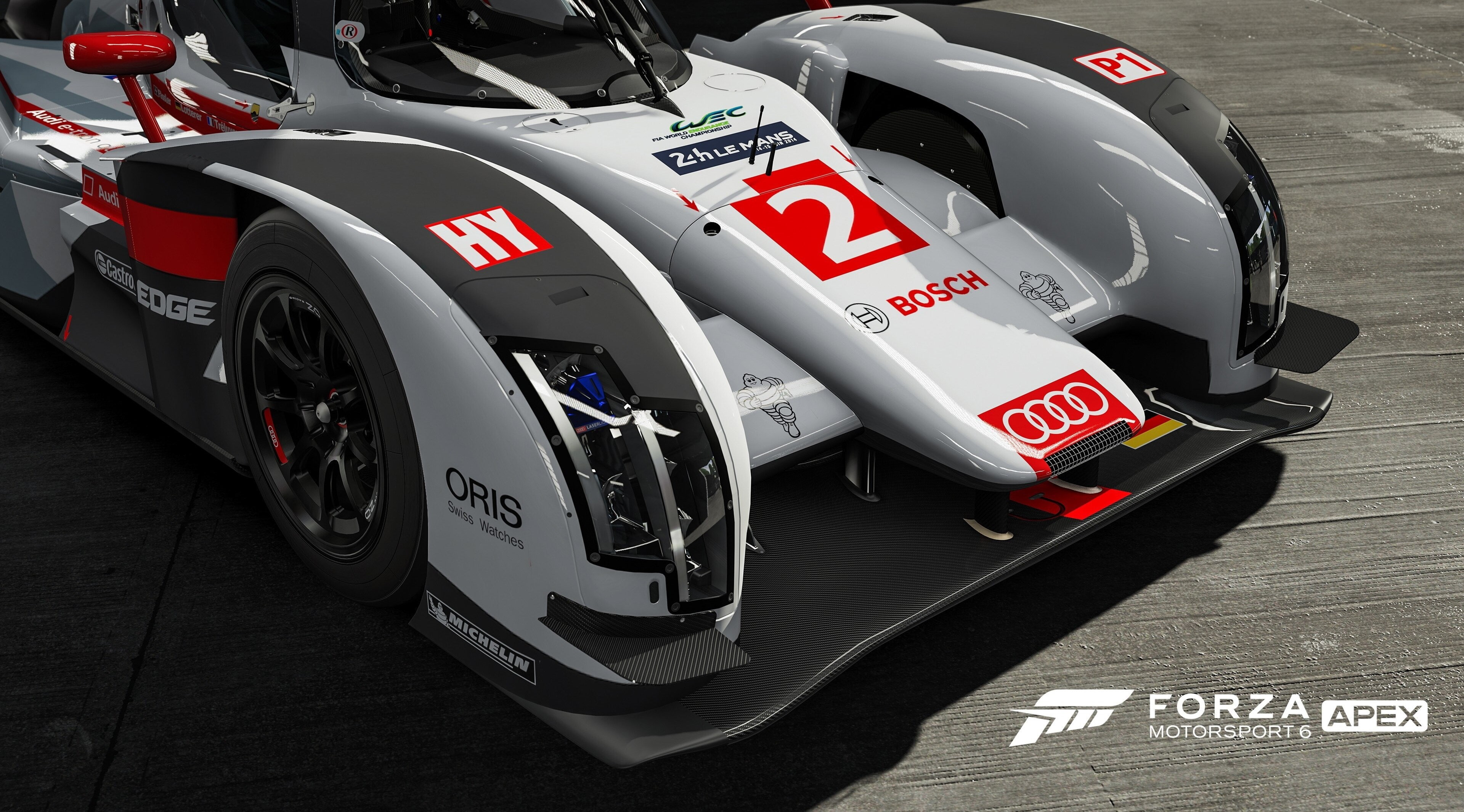 forza motorsport 6 apex 4k hd  for pc download, formula one racing, red, winning, motor racing track, racecar, competitive sport, success, wheel, transportation, HD Wallpaper