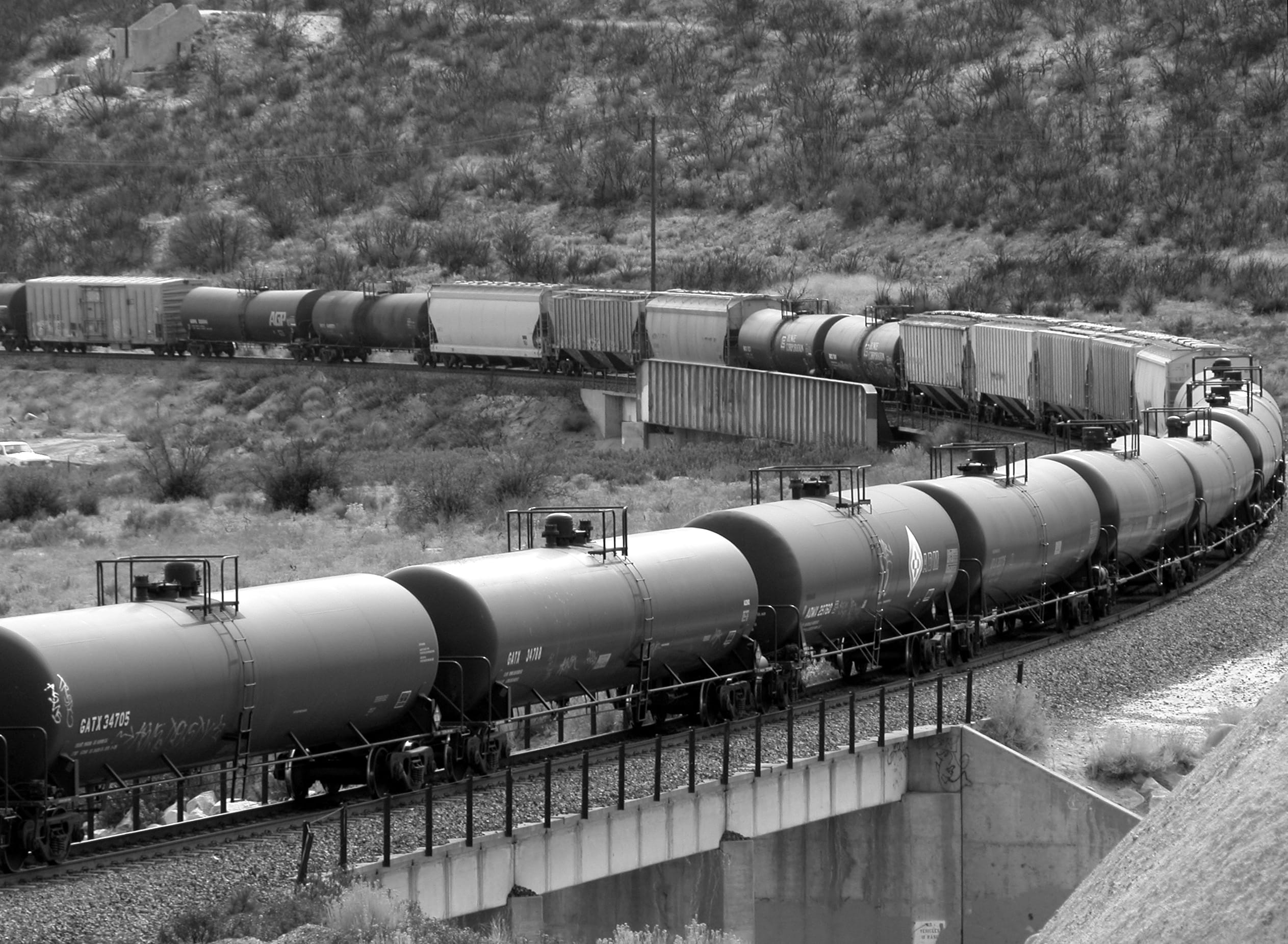 freight train, mormon rocks interpretive trail 6w04, mormon rocks, shunting yard, outdoors, united states, fuel and power generation, business, day, mode of transportation, HD Wallpaper