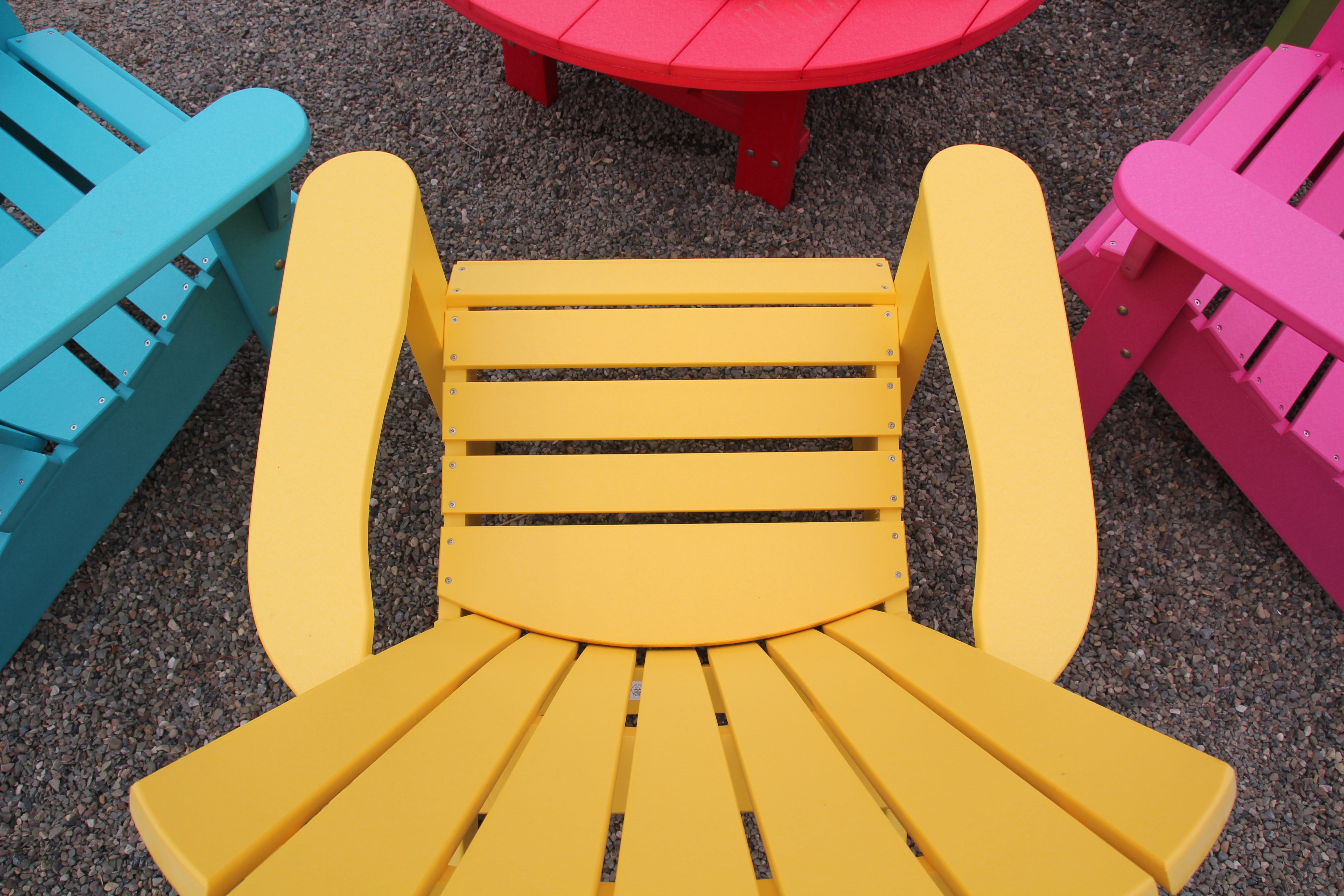 still life, playground, summer, colorful, outdoors, transportation, no people, slide - play equipment, design, blue, day, staircase, architecture, outdoor, HD Wallpaper