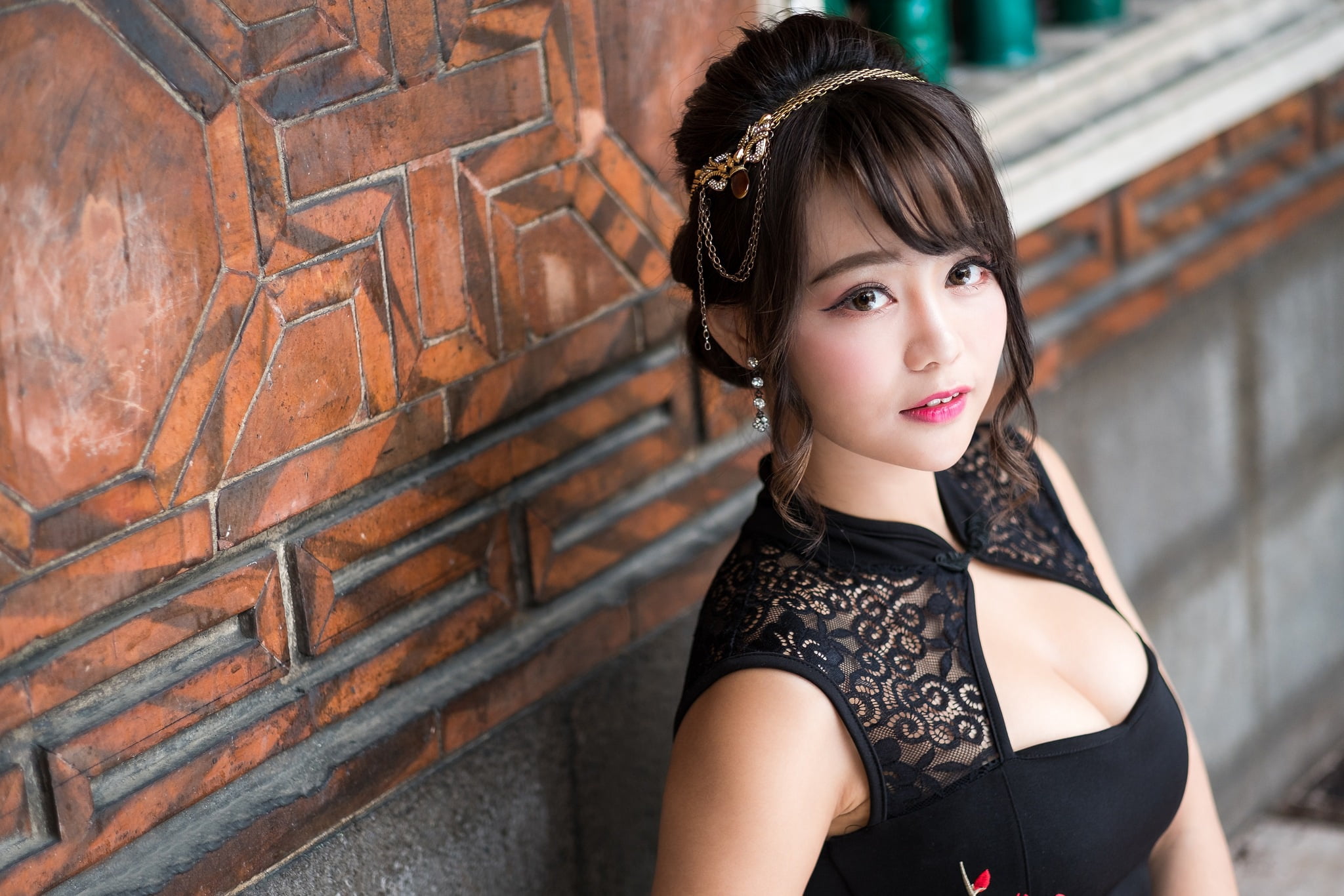 1080P, Sun Hui Tong, model, Asian, women, HD Wallpaper