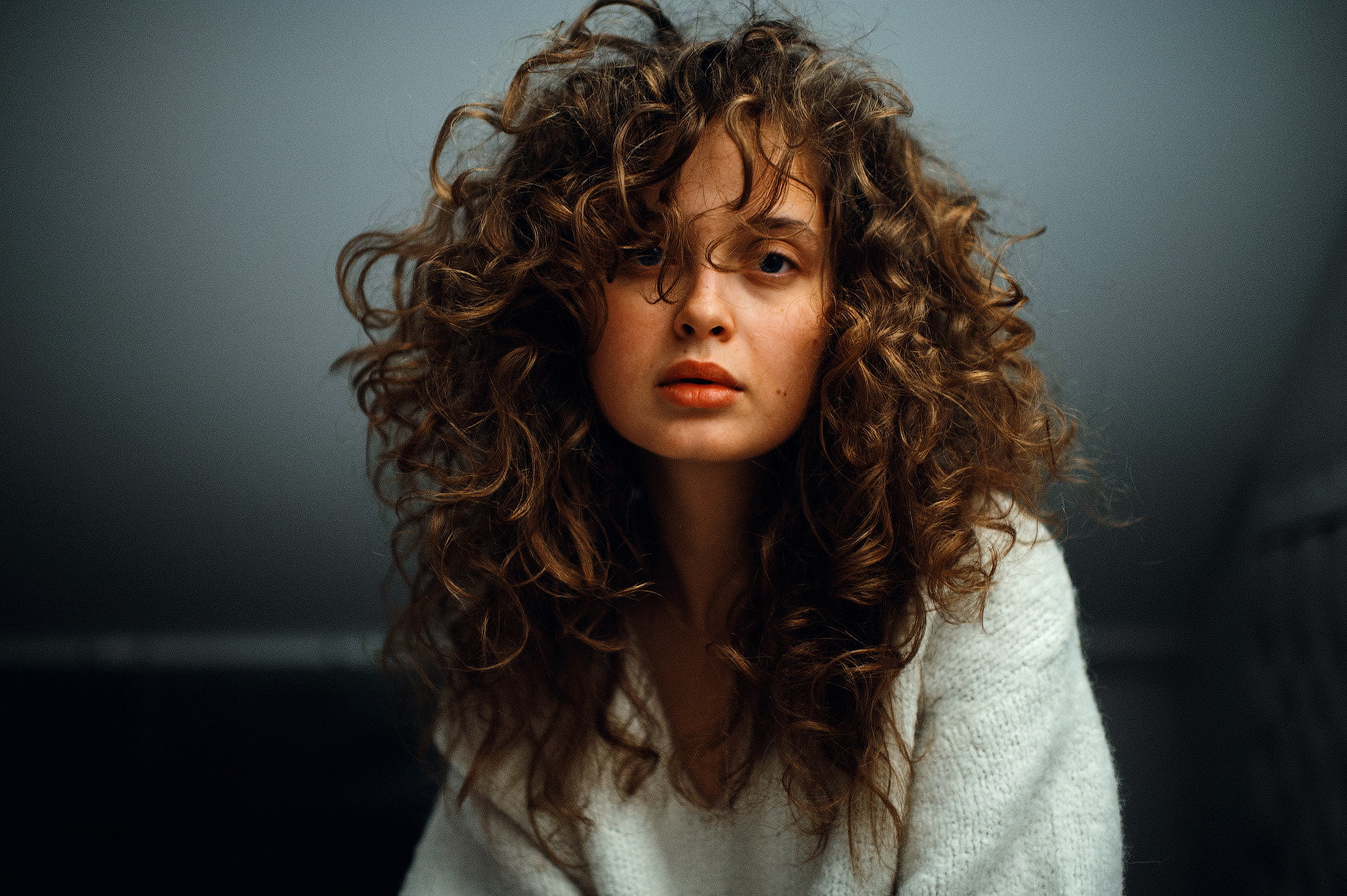 curly hair, Marat Safin, 720P, women, 500px, portrait, HD Wallpaper