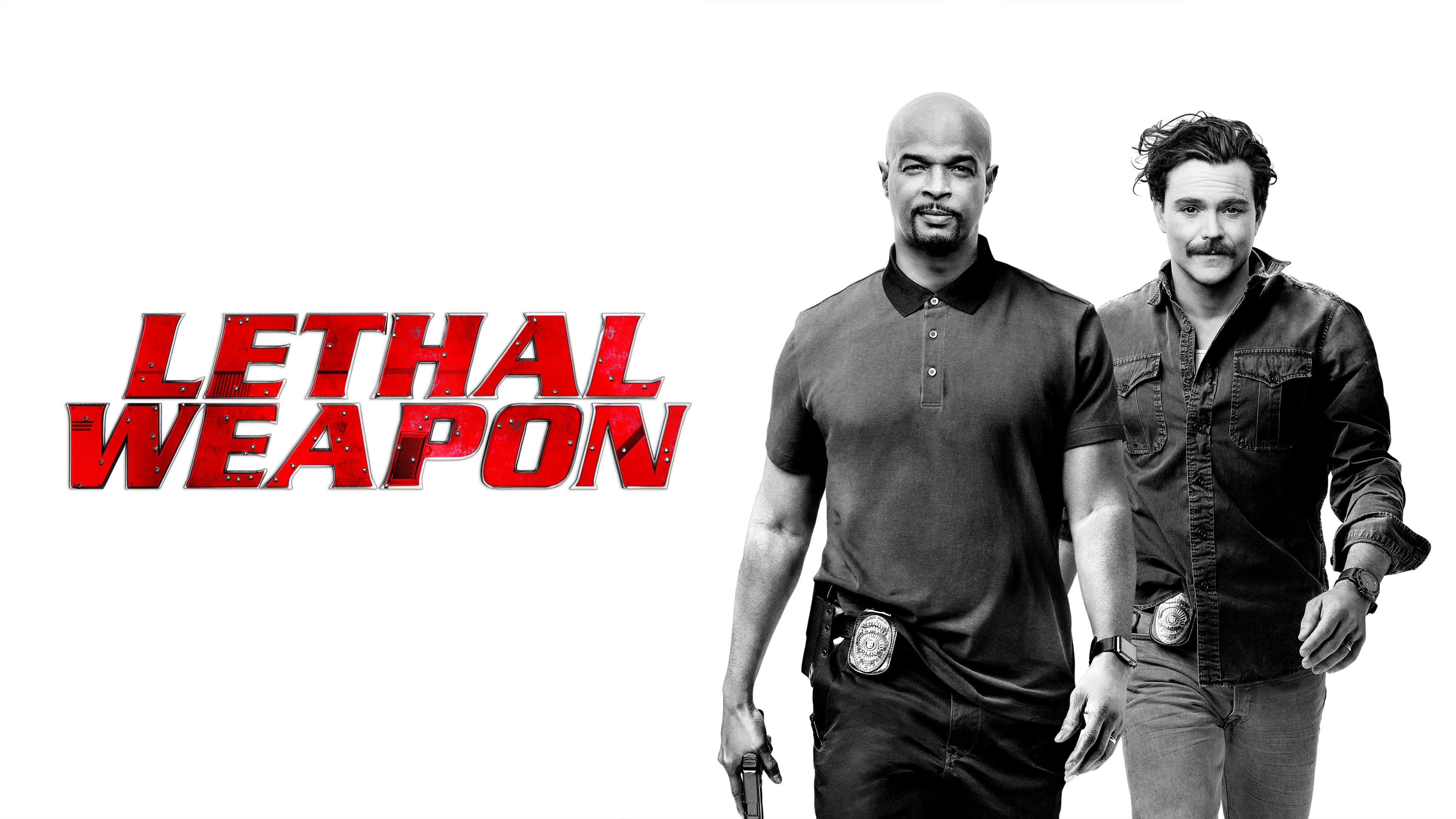 Damon Wayans, 4K, Clayne Crawford, 4K, Lethal Weapon, HD Wallpaper