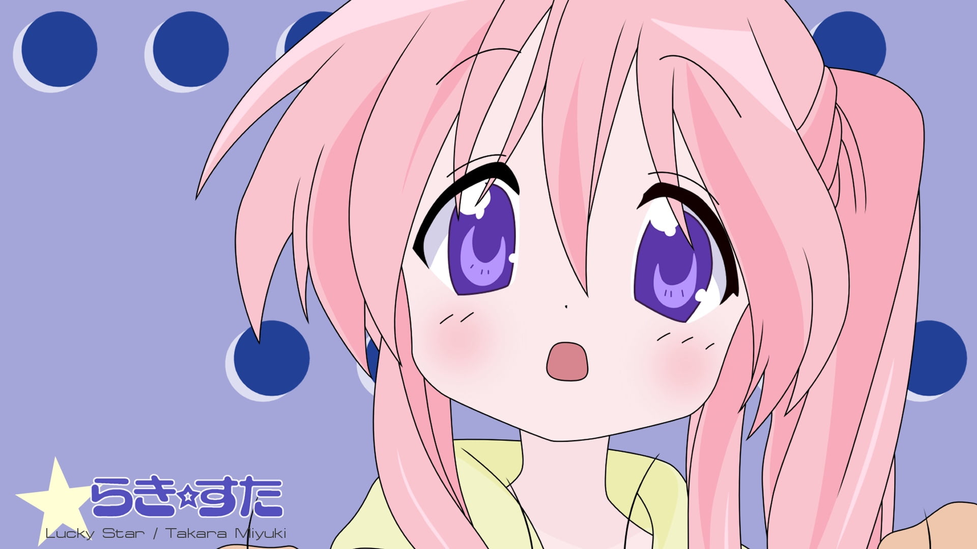 pink hair, cartoon, 1080P, girls, multi colored, cheerful, females, vector, technology, child, sky, teenage Girls, beautiful, takara miyuki, beauty Product, HD Wallpaper