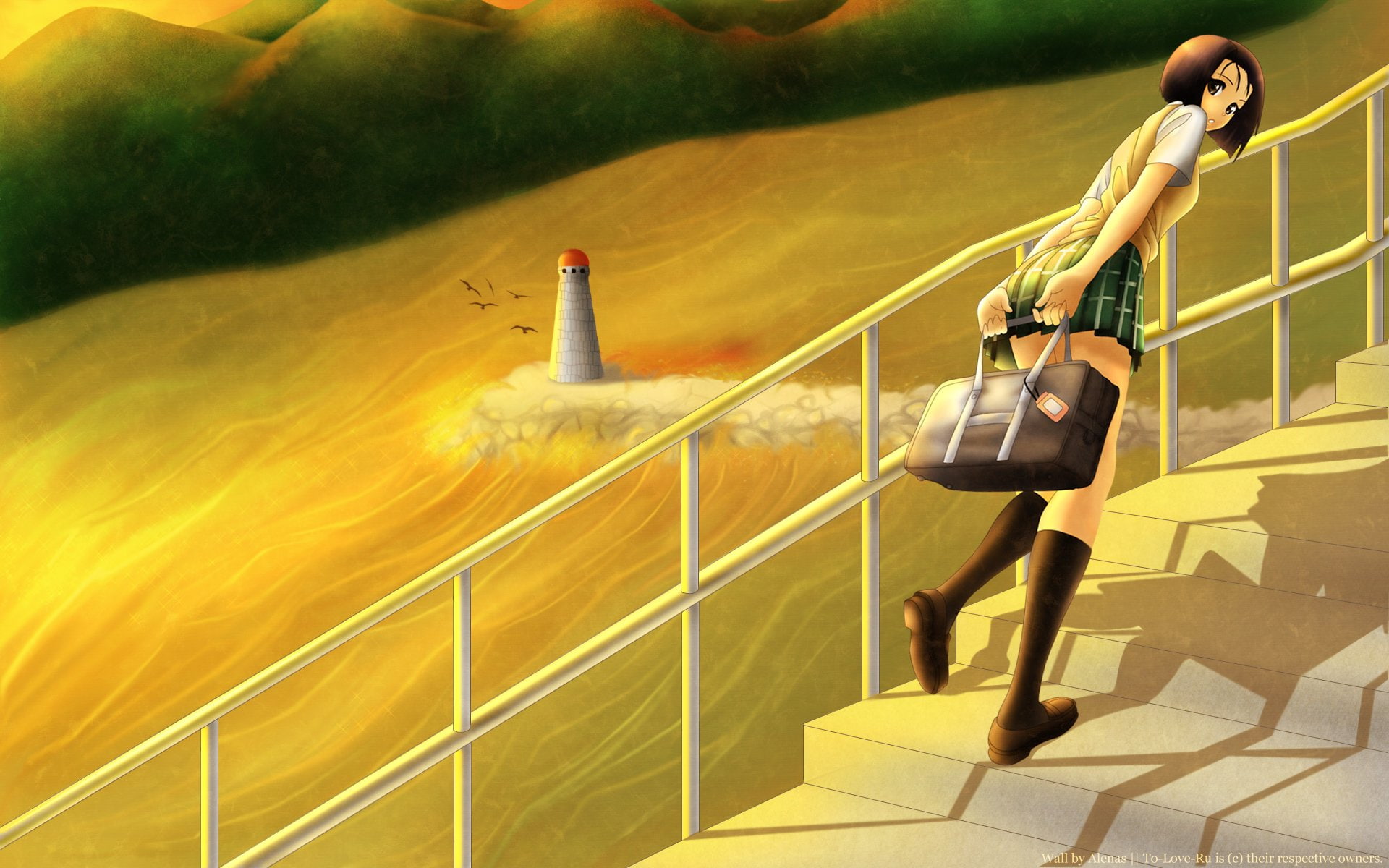 Anime, Haruna Sairenji, 1080P, To Love-Ru, HD Wallpaper