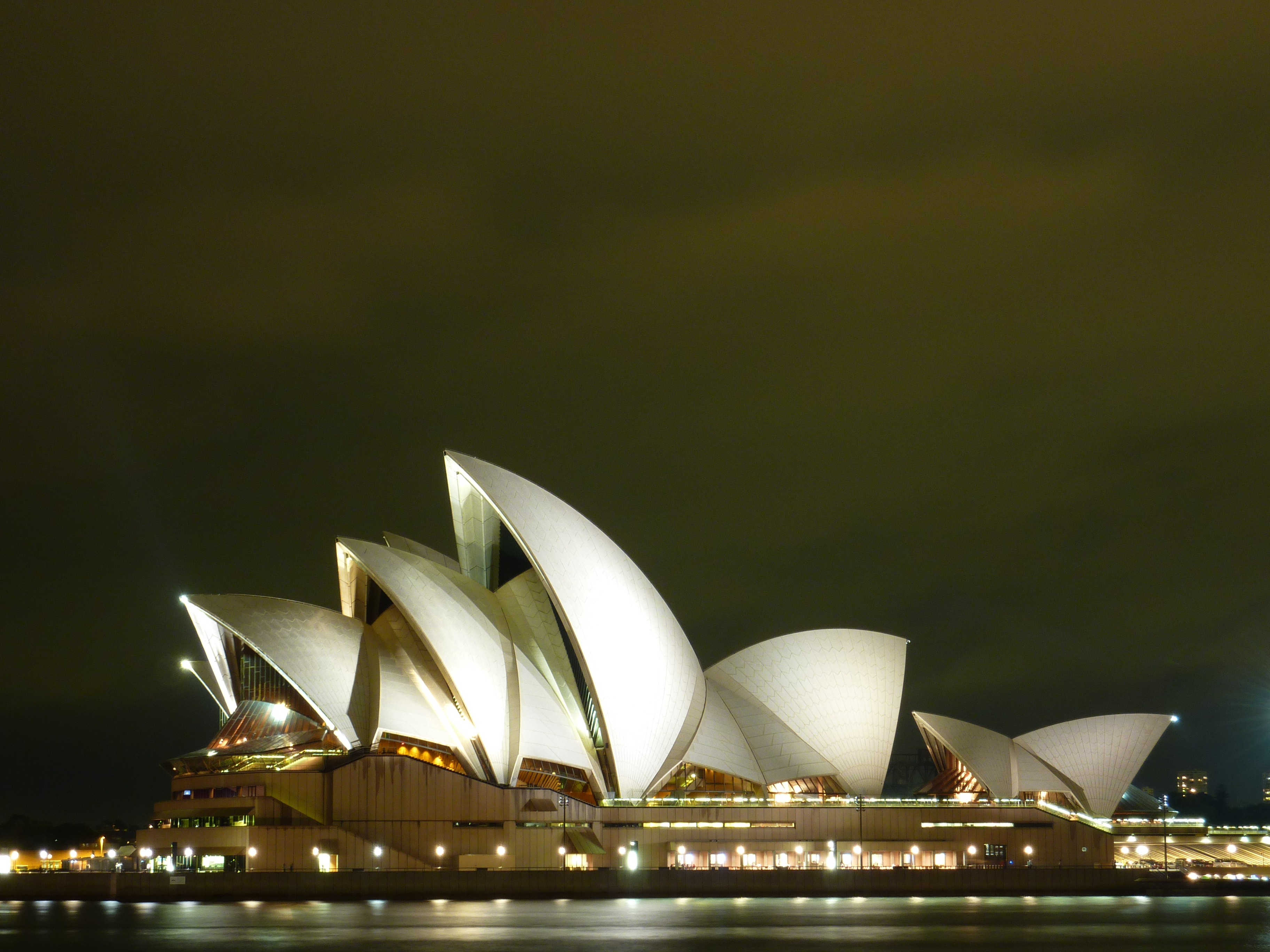 architecture, built structure, nature, sky, city, harbor, house, travel destinations, building exterior, no people, sydne, australia, night, opera House, HD Wallpaper