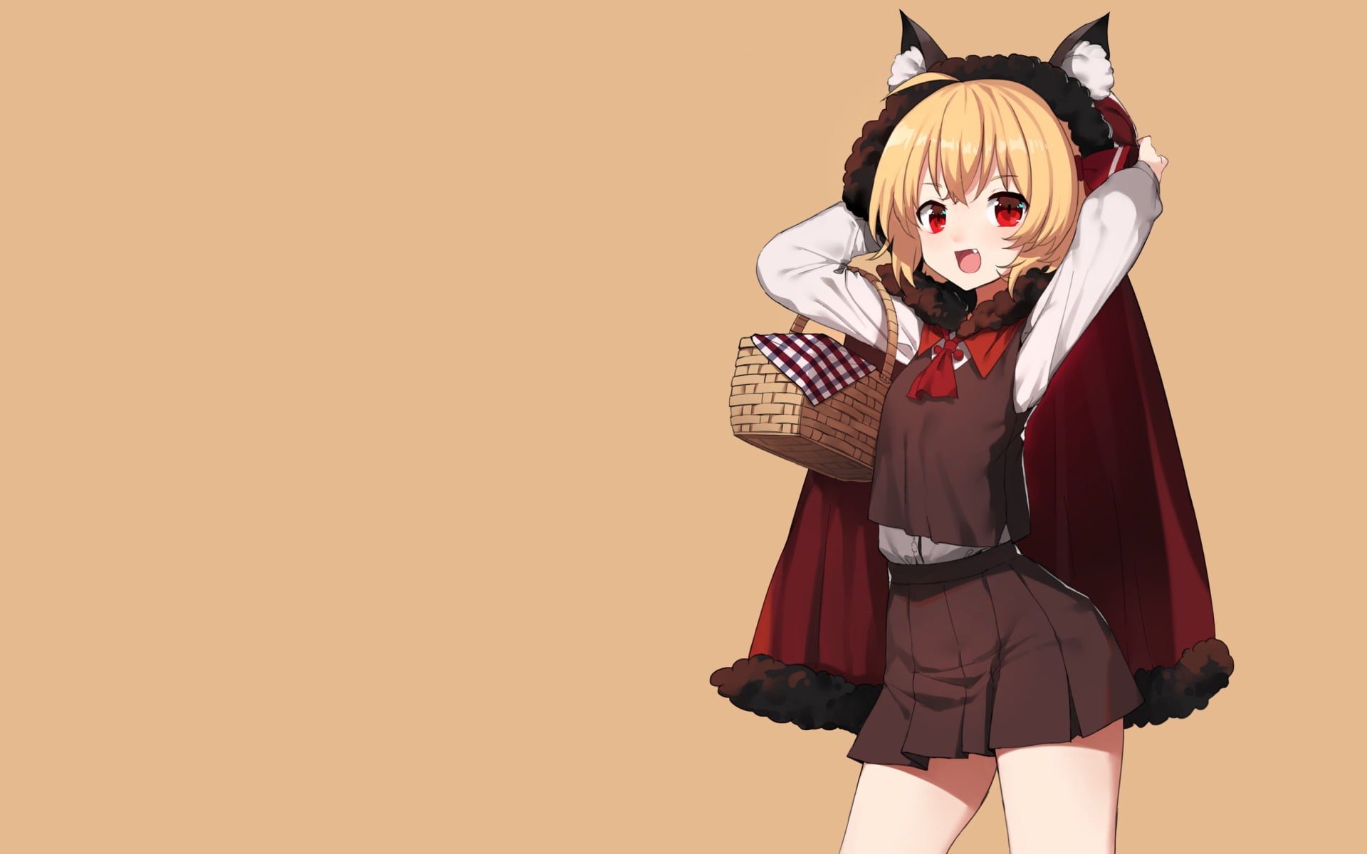 1080P, Touhou, Rumia (Touhou), Anime, HD Wallpaper