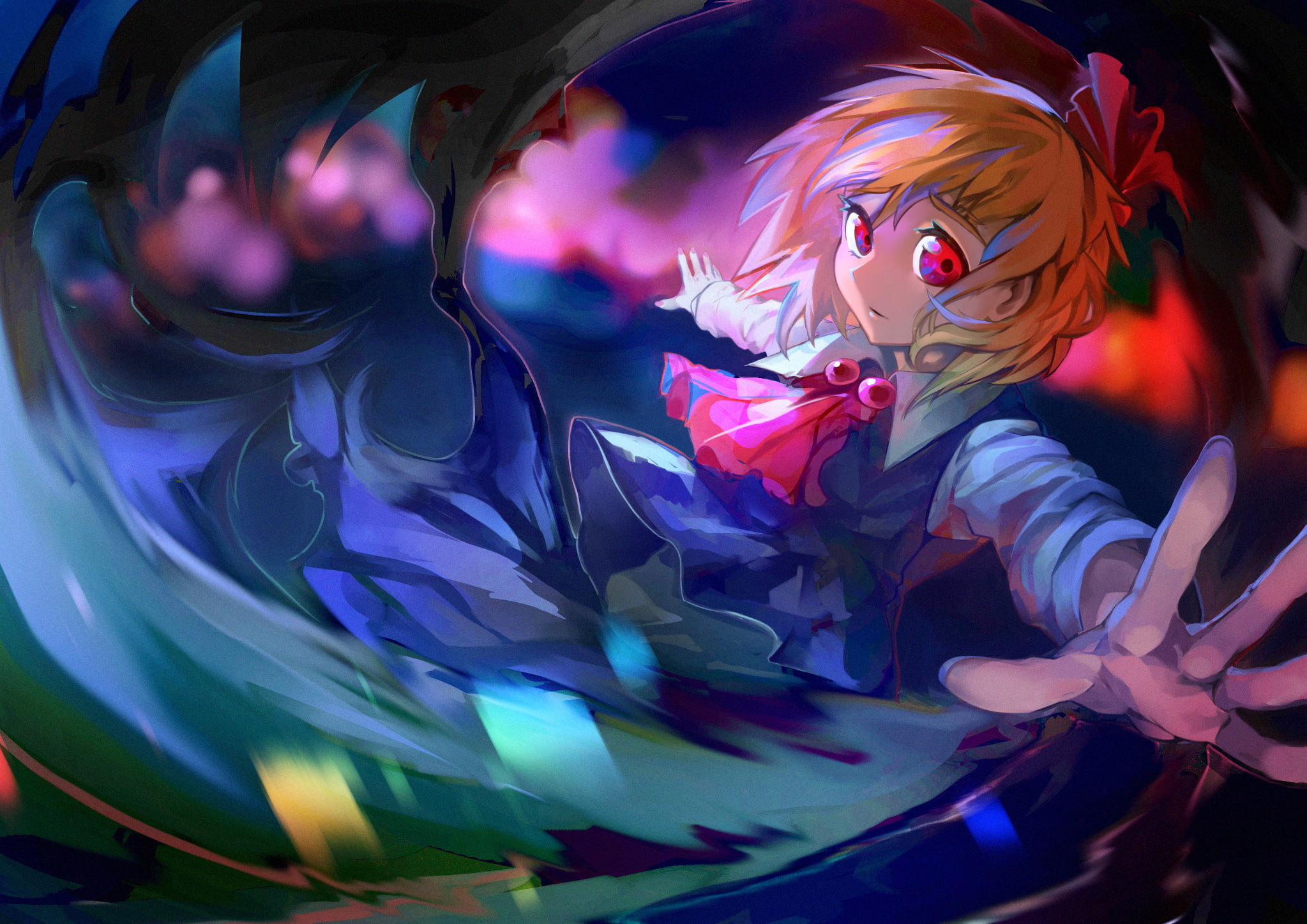 Anime, Rumia (Touhou), Touhou, 1080P, HD Wallpaper