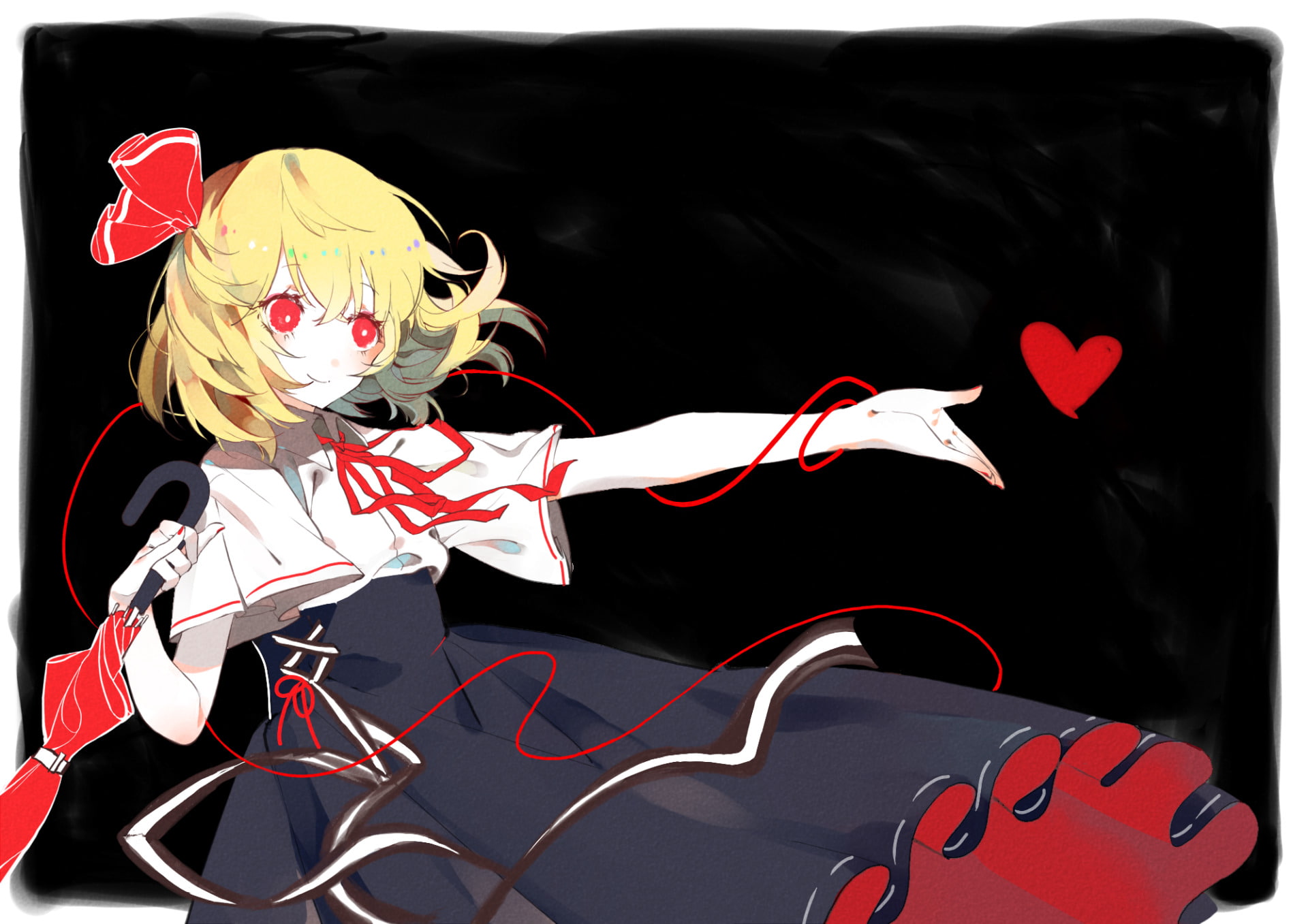 Touhou, 1080P, Rumia (Touhou), Anime, HD Wallpaper