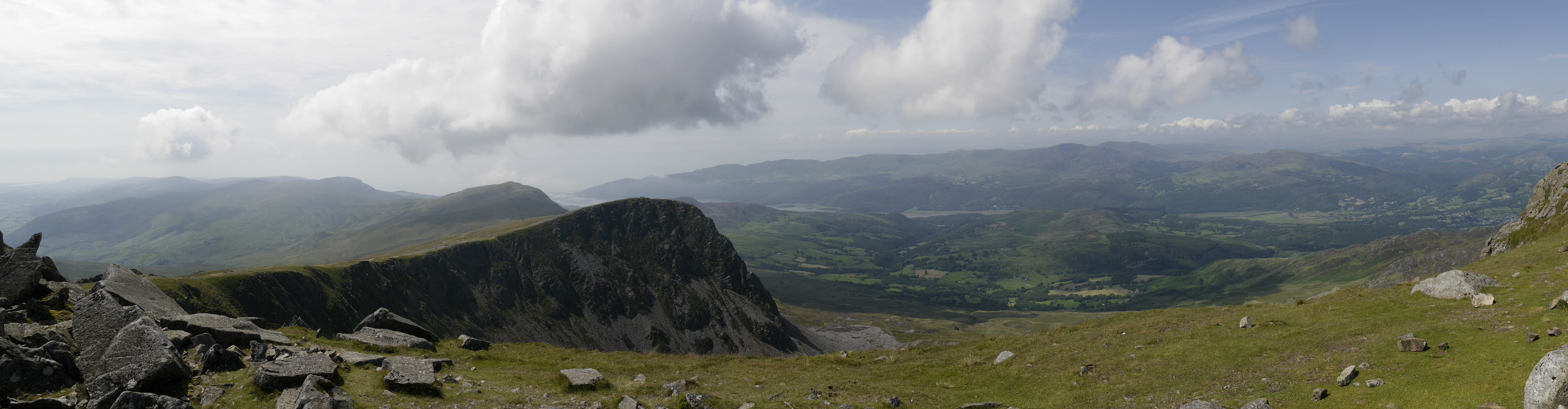 beauty in nature, environment, wales, non-urban scene, mountain range, landscape, cadair idris, land, nature, hiking, tranquility, 5K, day, cloud - sky, HD Wallpaper