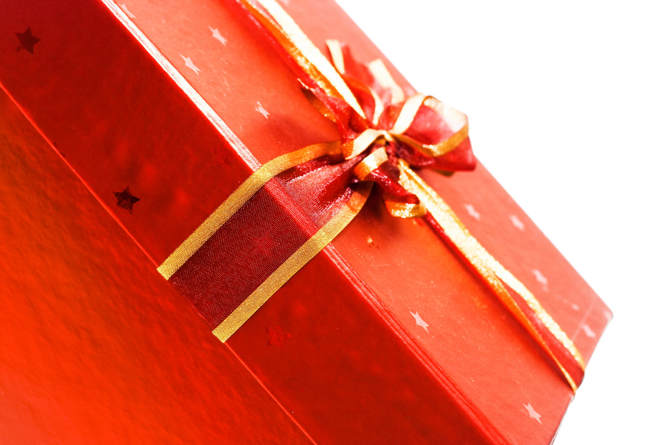 decoration, tied up, packaging, package, single, event, festive, tied knot, studio shot, paper, close-up, closeup, strength, cardboard, new, christmas present, HD Wallpaper