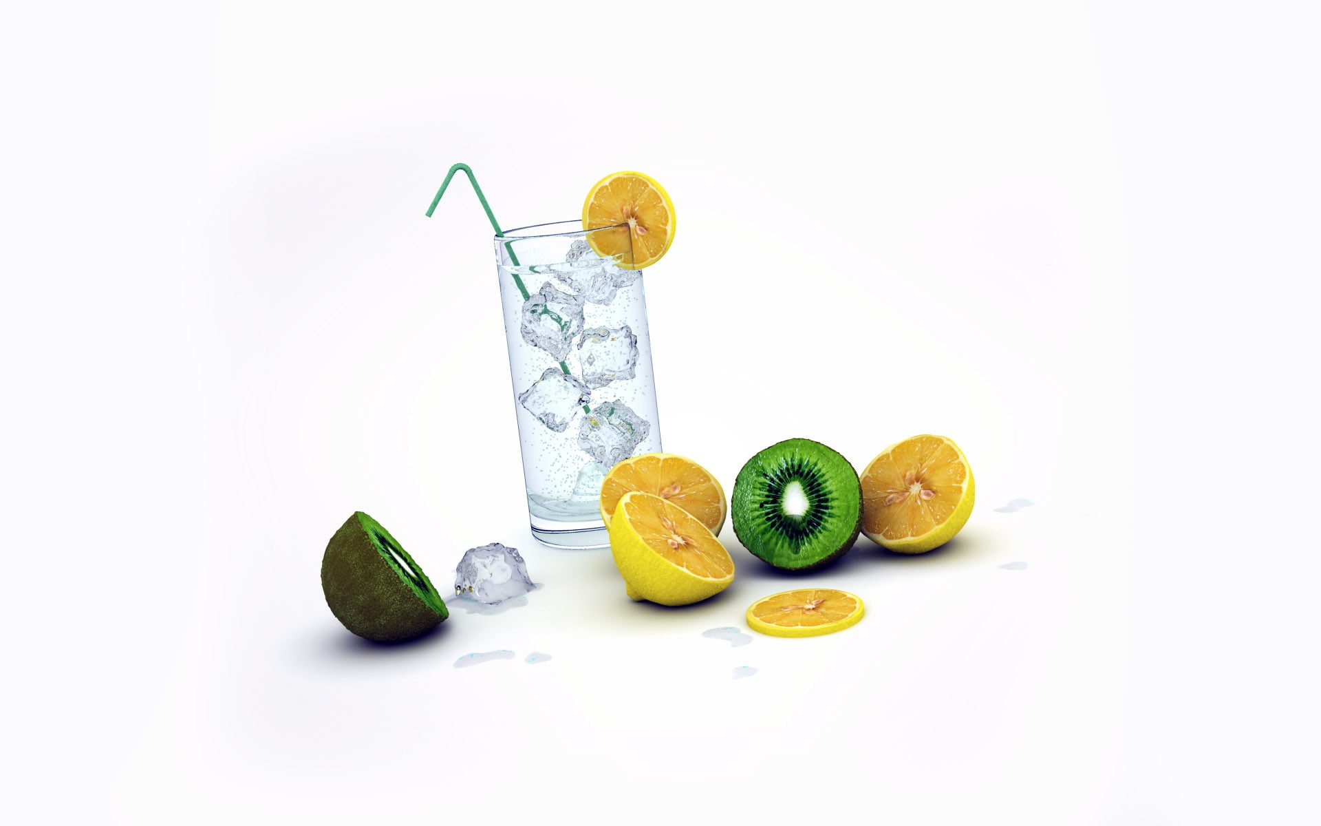 freshness, citrus fruit, no people, vegetarian food, refreshment, healthy eating, studio shot, wellbeing, food, copy space, lime, indoors, cucumber, orange, HD Wallpaper