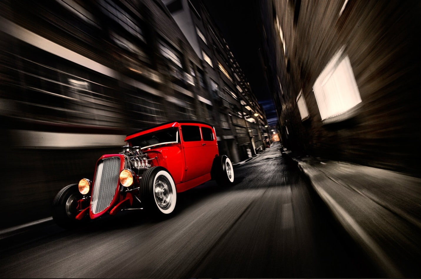 photomanipulations, abstract, 720P, x, vehicles, cityscapes, chariot, art, hd, devil, cars, photography, HD Wallpaper