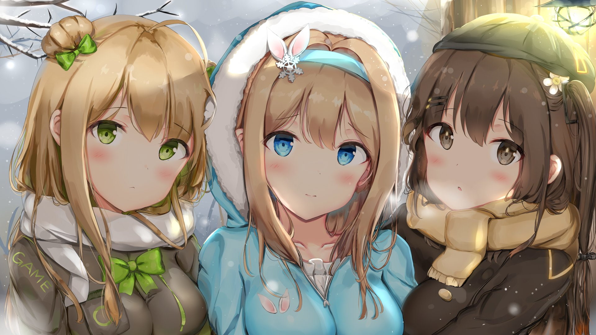 RFB (Girls Frontline), Video Game, Suomi (Girls Frontline), K2 (Girls Frontline), Girls Frontline, 1080P, HD Wallpaper