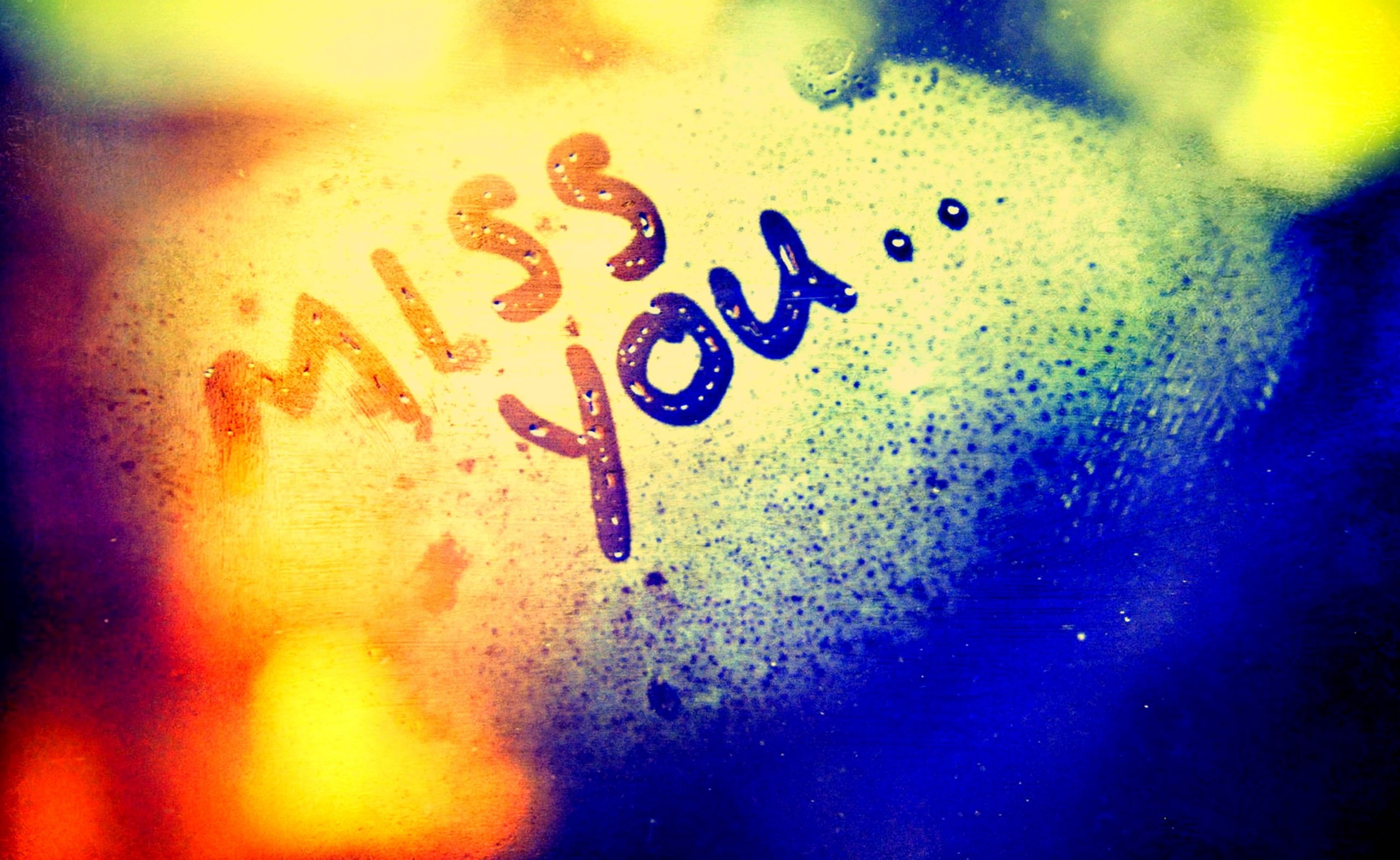 graffiti, no people, drop, yellow, paint, creativity, indoors, close-up, text, emotion, heart shape, contemplation, Miss, abstract, Love, art and craft, HD Wallpaper