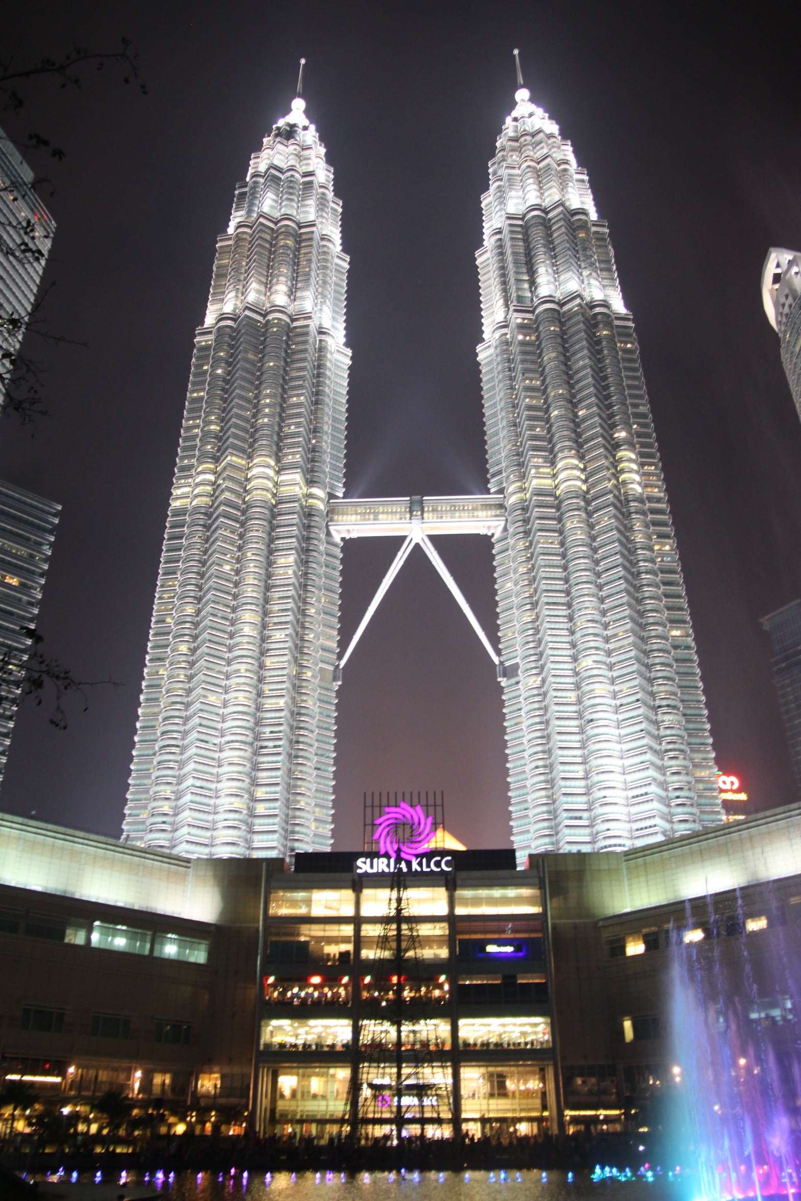 scene, landmark, office, asia, lumpur, twin tower, sky, petronas, tall, nature, town, city, illuminated, klcc, travel destinations, development, built structure, Phone HD Wallpaper