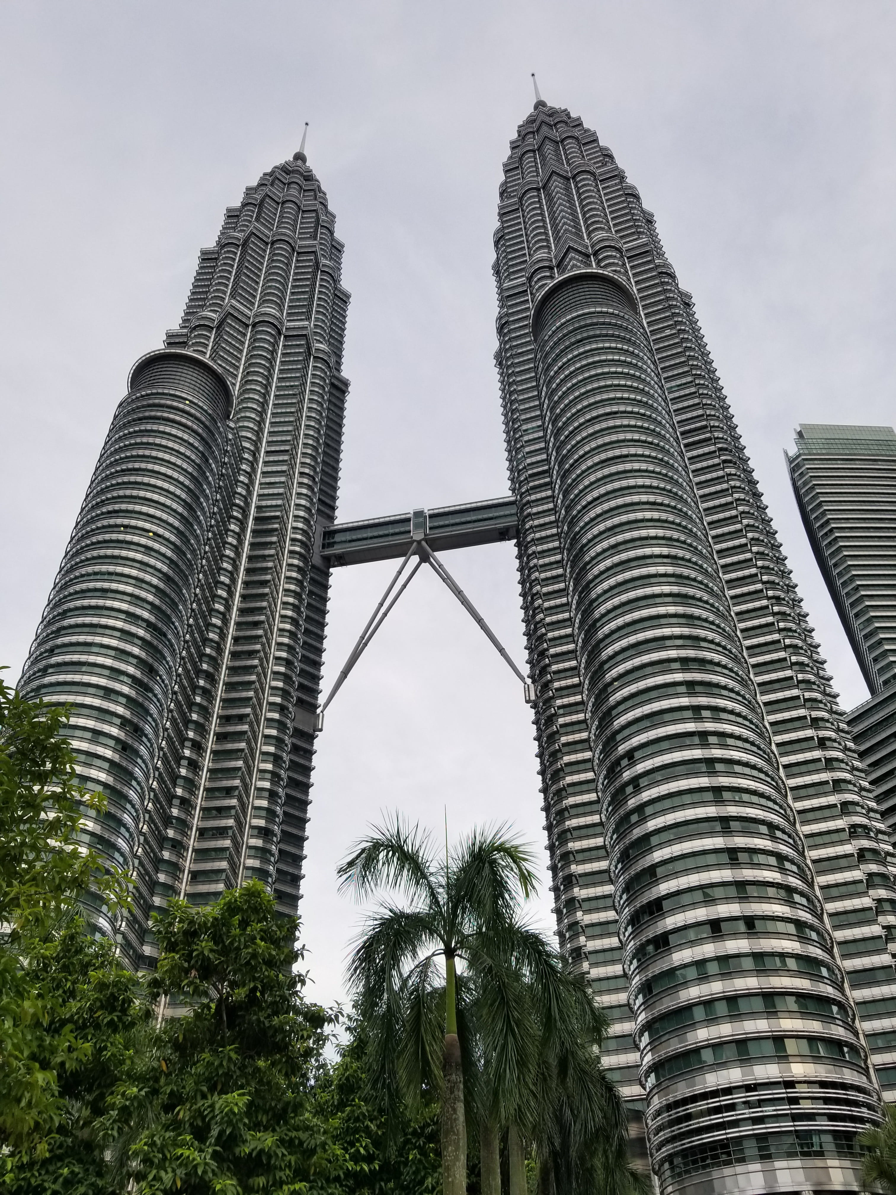 spire, landscape, built structure, sky, tropical climate, cityscape, location, tower, travel destinations, tall - high, plant, modern, no people, architecture, Phone HD Wallpaper