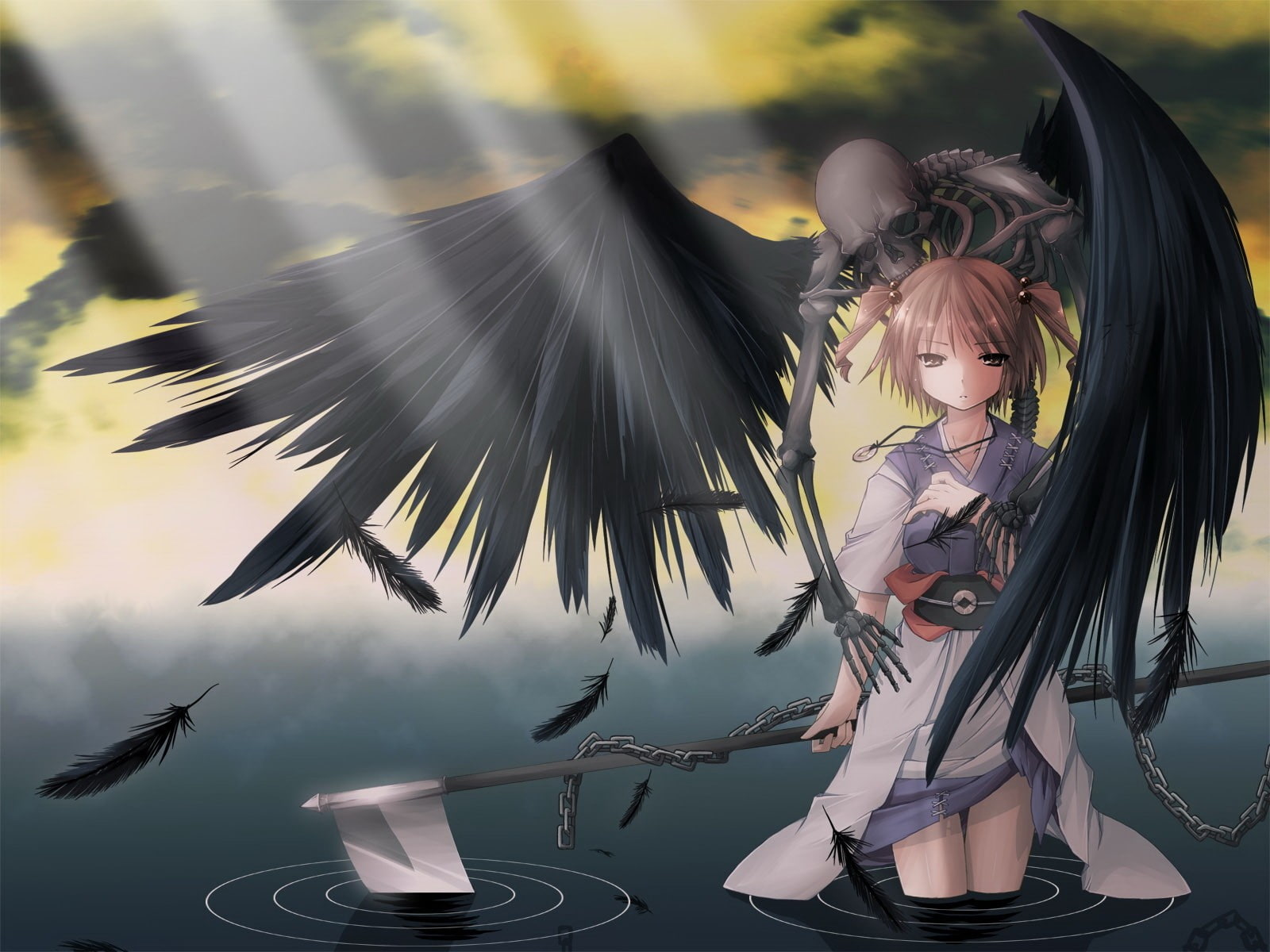 720P, Onozuka Komachi, Touhou, HD Wallpaper