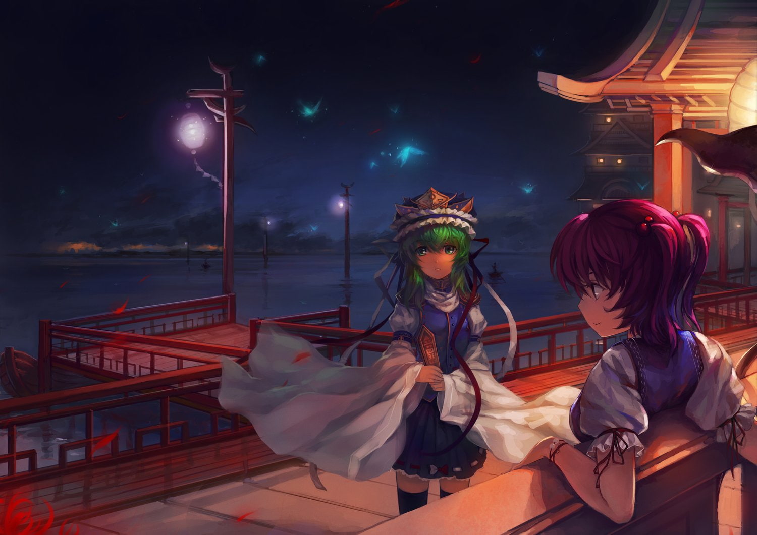 Komachi Onozuka, 720P, Anime, Shikieiki Yamaxanadu, Touhou, HD Wallpaper