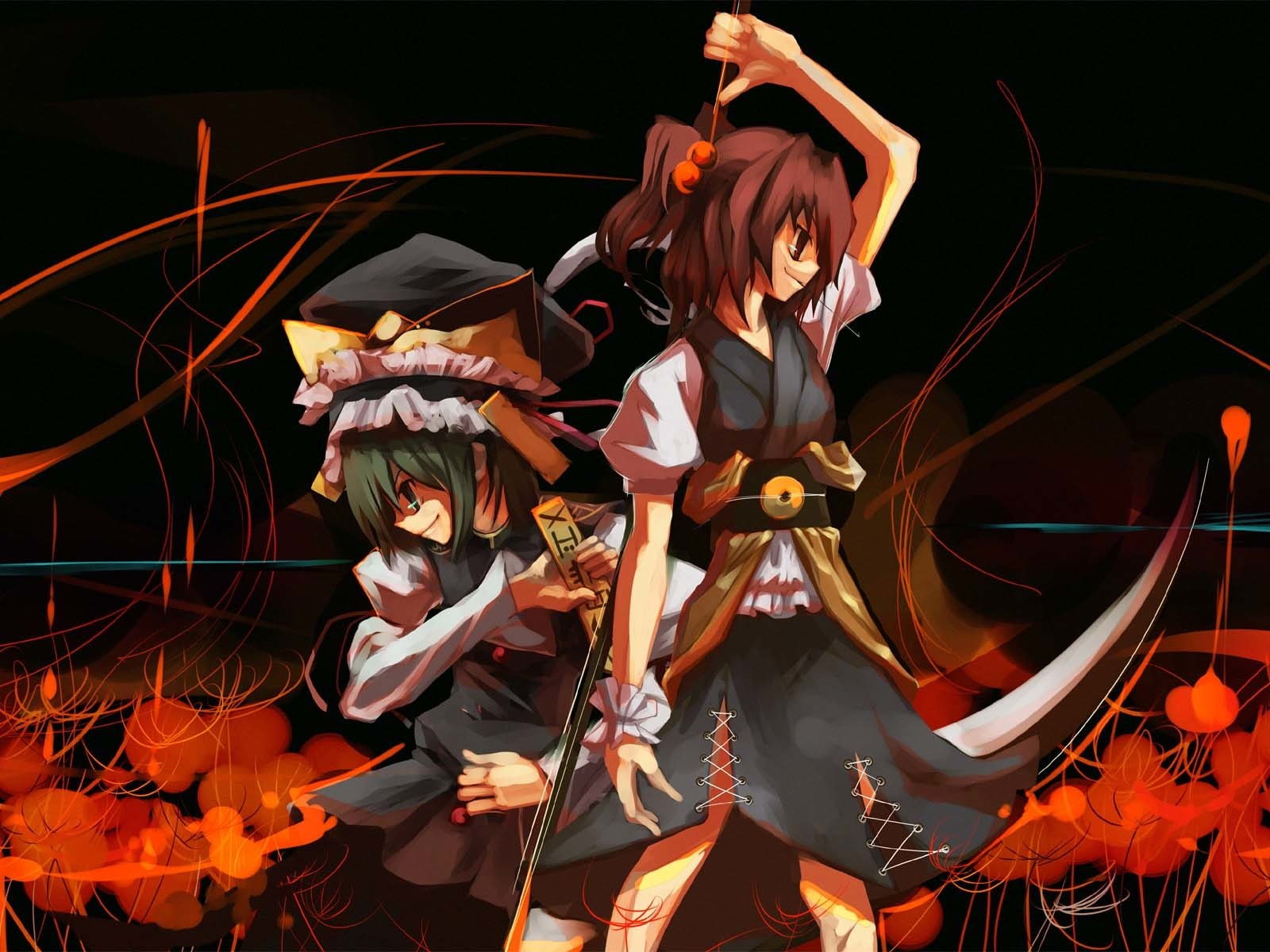 Shikieiki Yamaxanadu, Touhou, 720P, Komachi Onozuka, Anime, HD Wallpaper