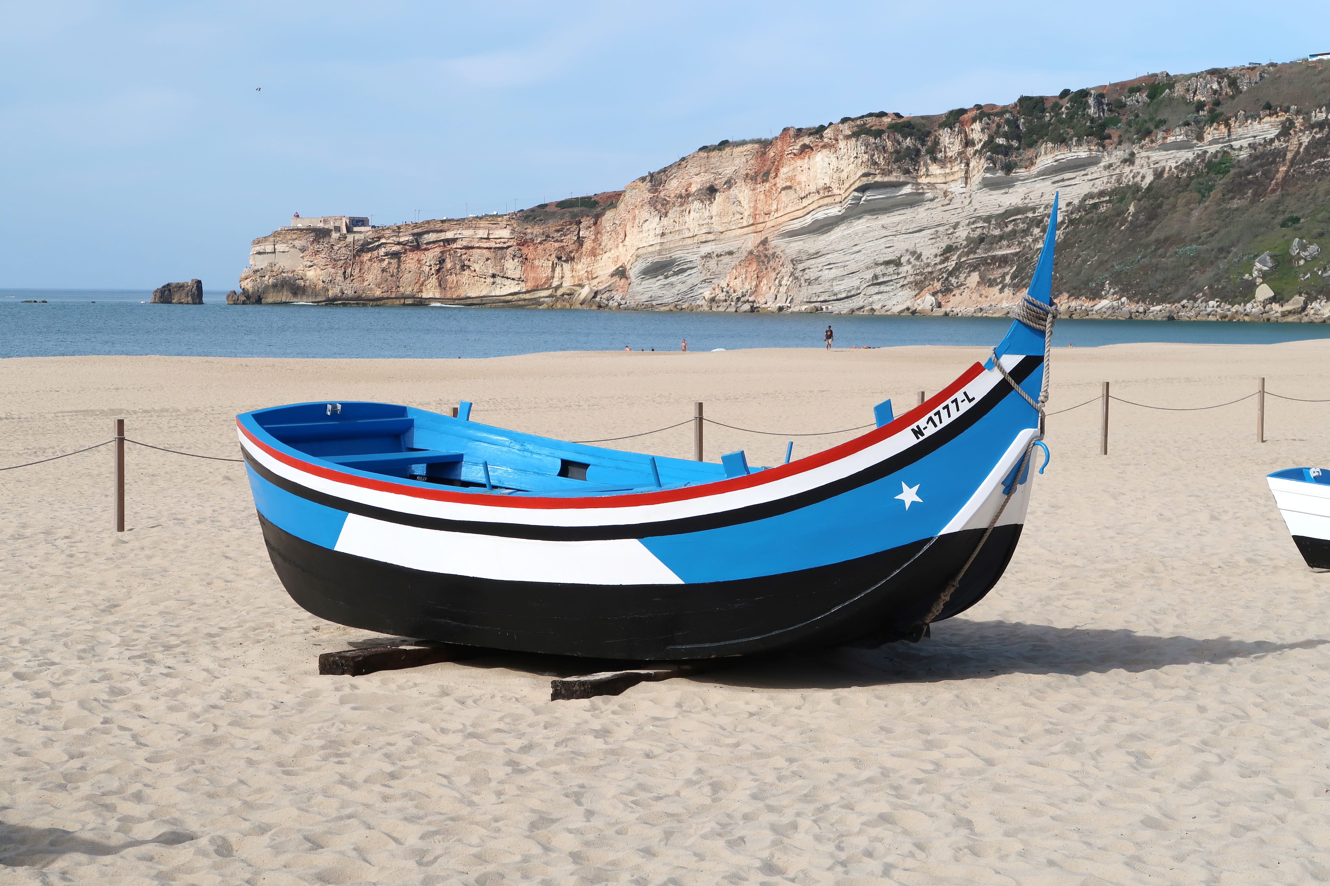 sky, mar, city, no people, beauty in nature, Beach, mode of transportation, rock formation, fishing, day, water, historia, sunlight, tranquil scene, nautical vessel, HD Wallpaper