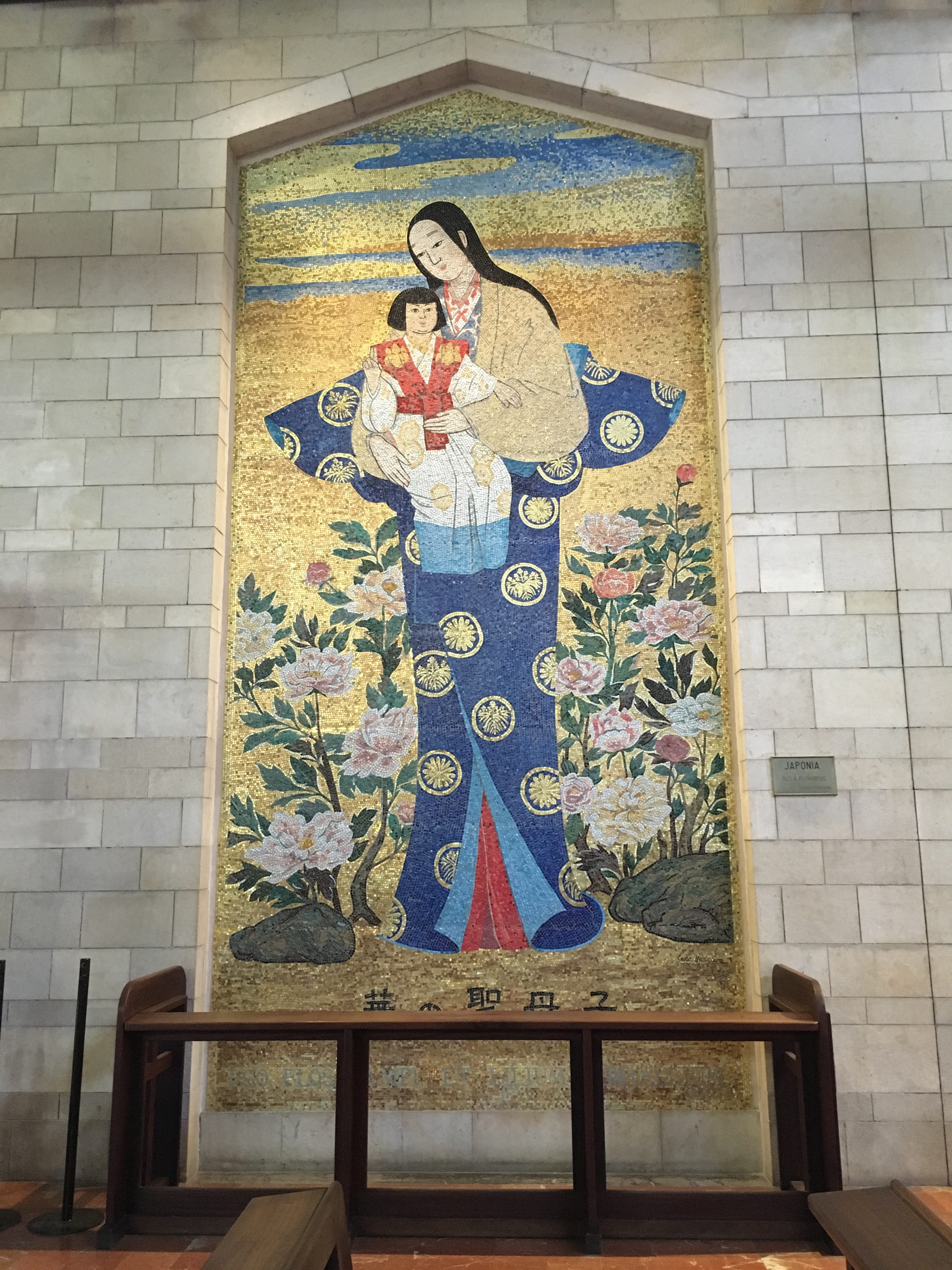 pilgrimage, chair, pattern, japanese women who more, no people, seat, nazareth, female likeness, creativity, design, day, wall, floral pattern, representation, Phone HD Wallpaper