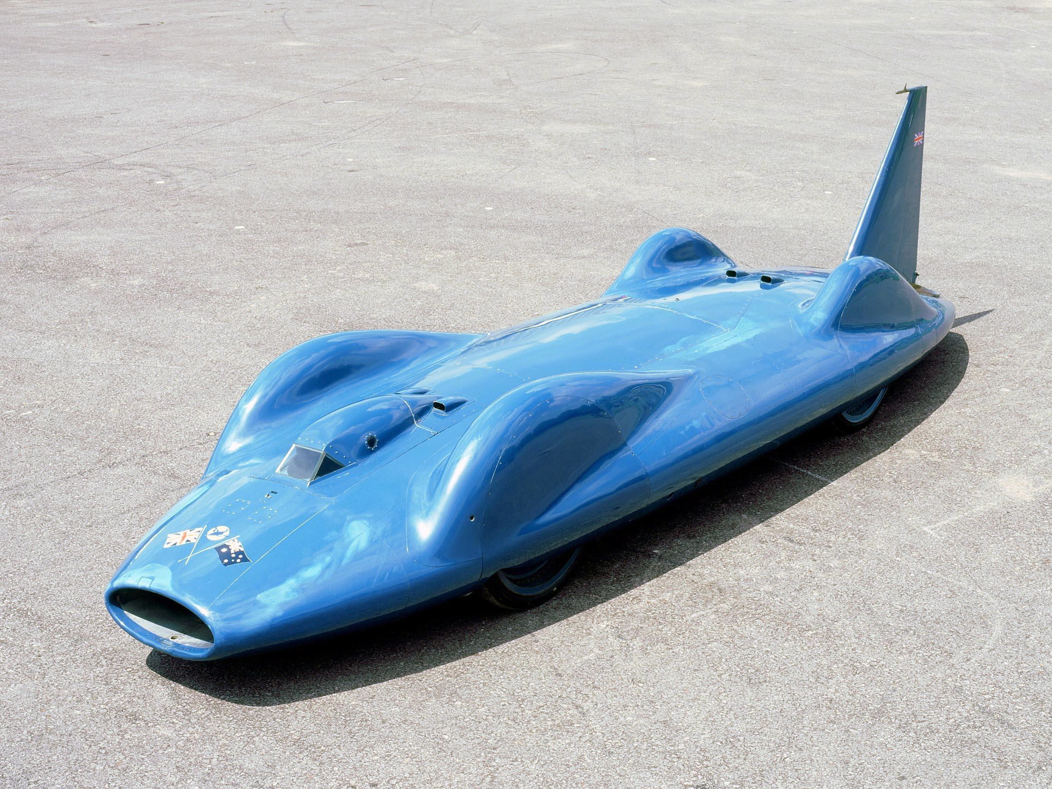 bluebird, proteus, cn7, land, speed, 1960, race, 1080P, racing, record, car, HD Wallpaper