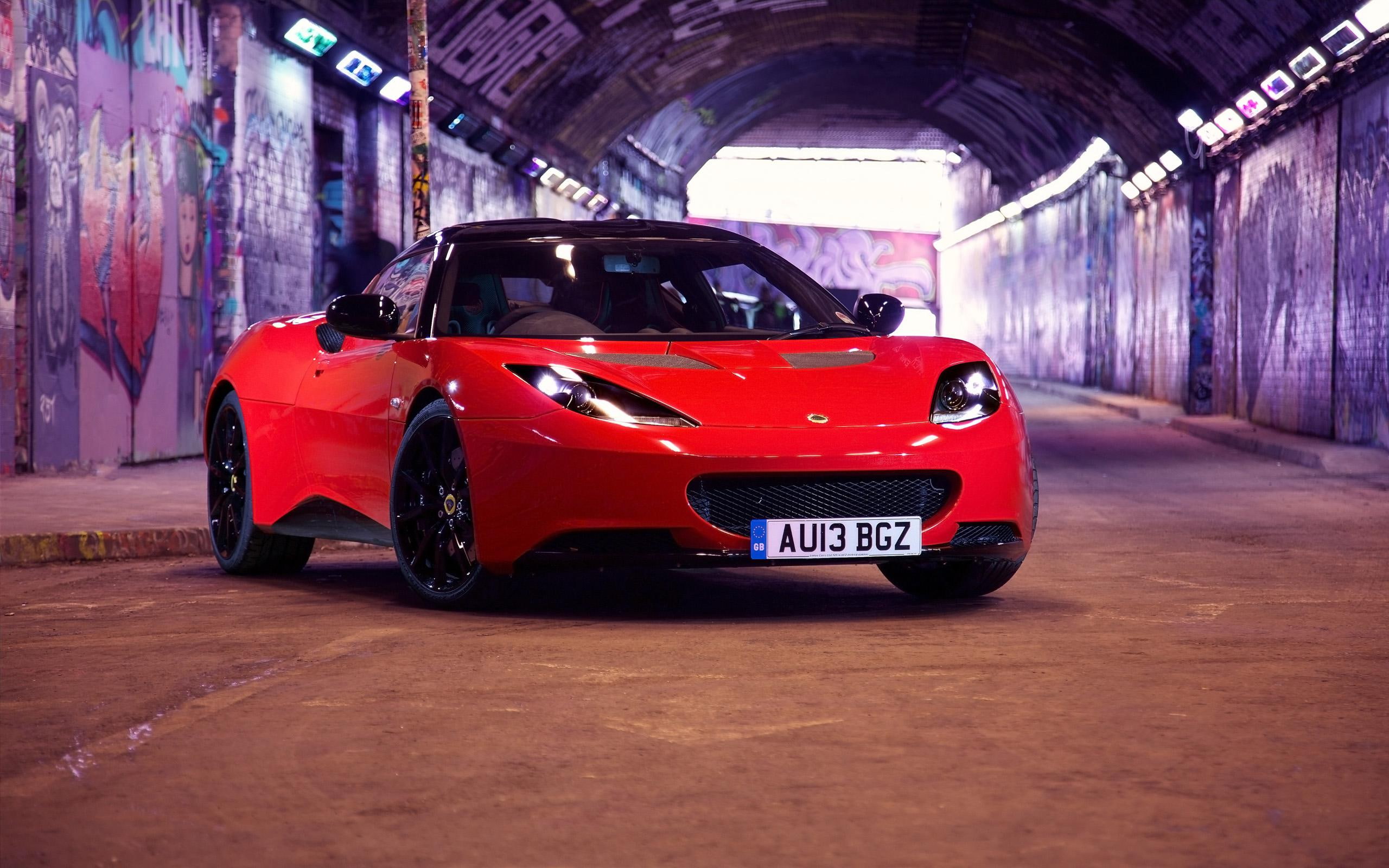lotus, red, evora, cars, racer, 2K, sport, sports, 2013, car, HD Wallpaper