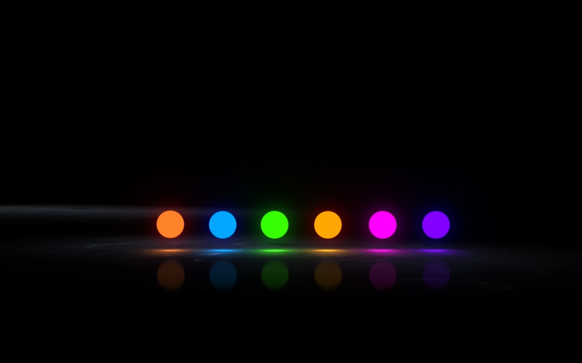 colors, blue, orange, pink, abstract, led, hd, 1080P, green, purple, lights, HD Wallpaper
