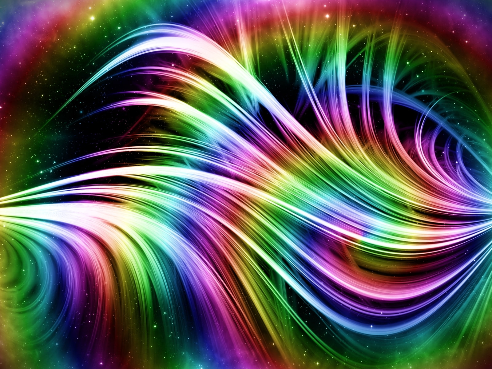 light, green, colors, abstract, hd, white, purple, 720P, graphics, HD Wallpaper