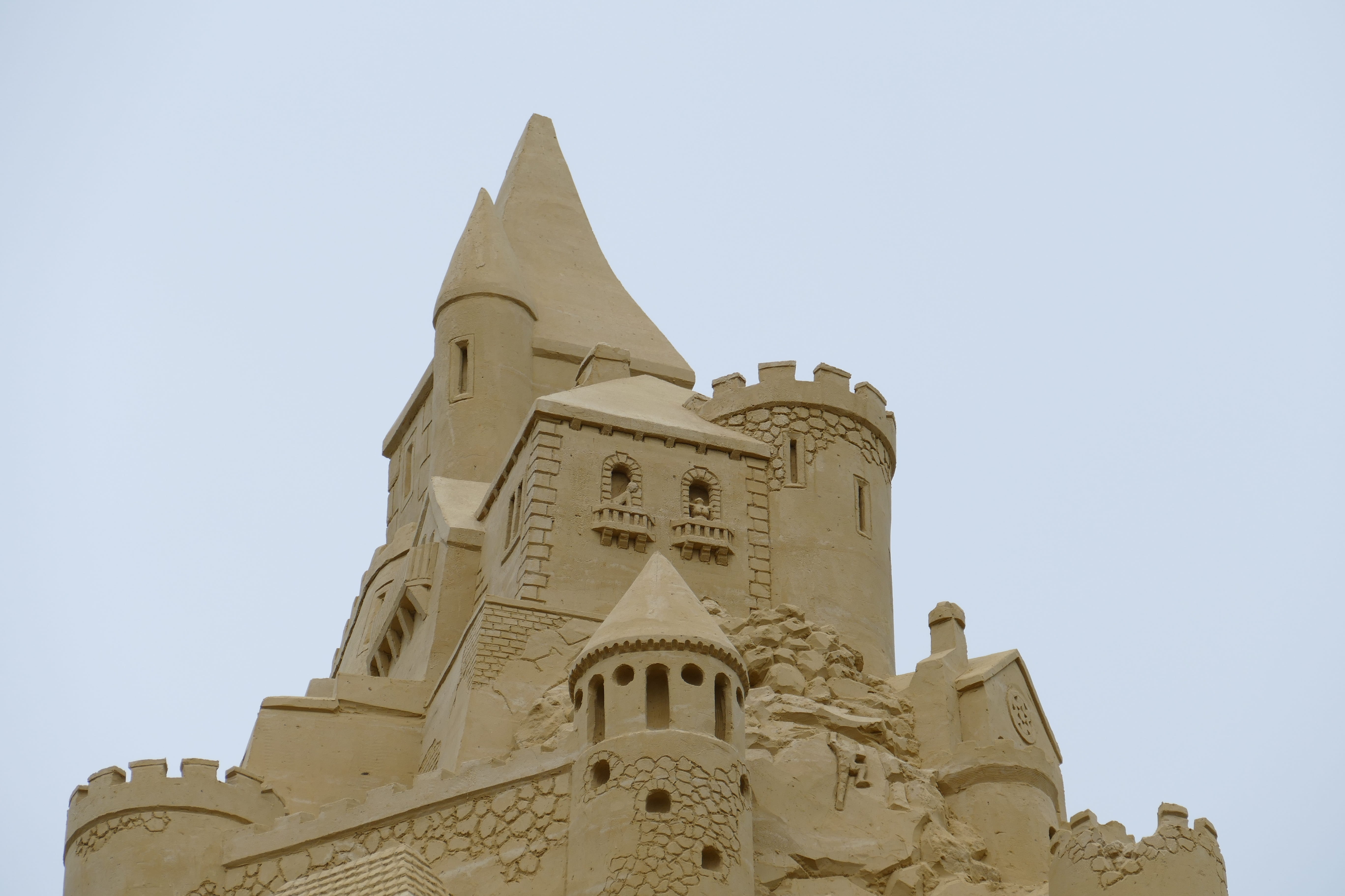 religion, spire, sculpture, sand, 5K, place of worship, art, architecture, travel, building exterior, belief, duisburg, north landscape park, tower, landscape park, HD Wallpaper