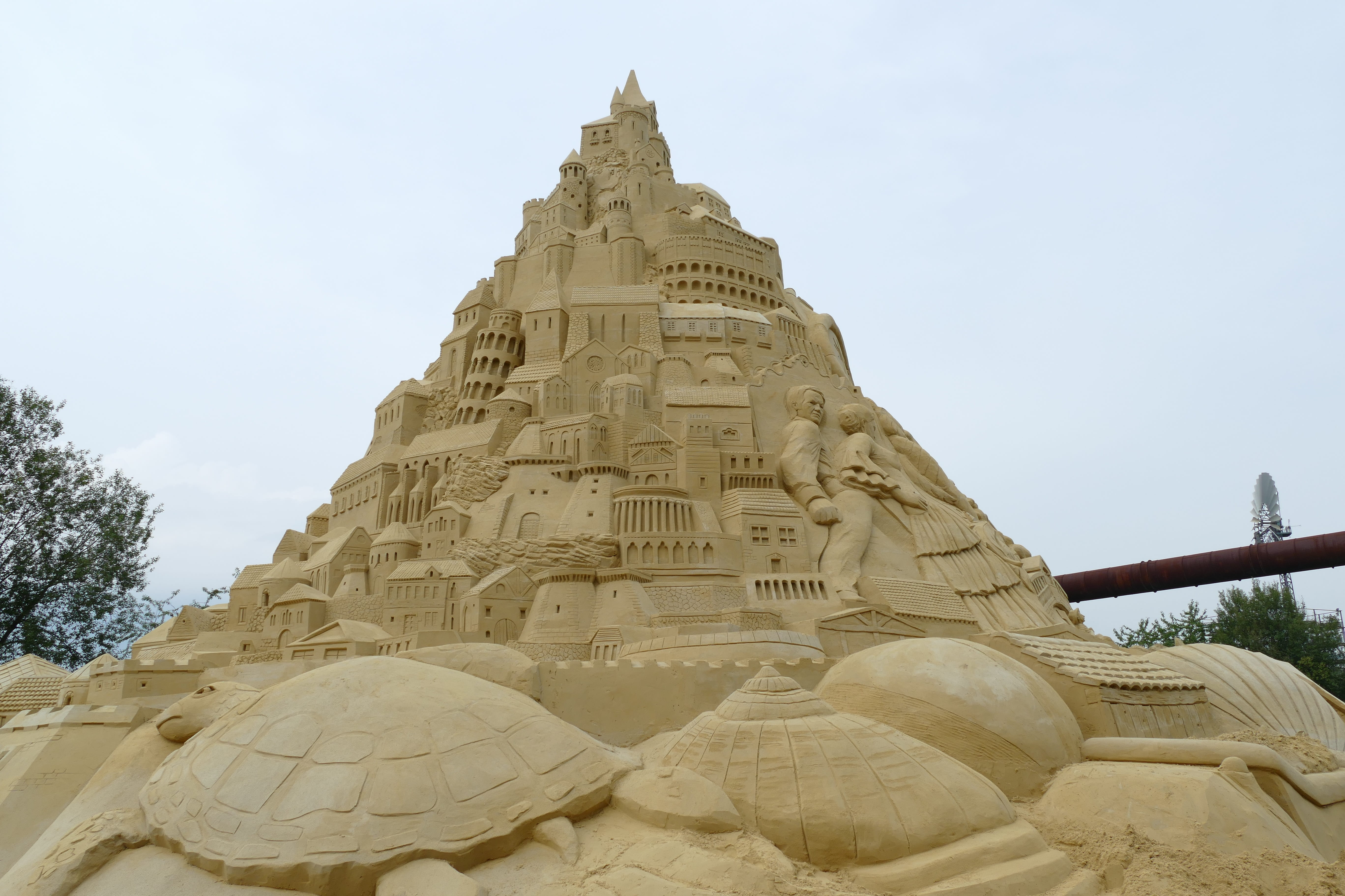 religion, travel destinations, north landscape park, place of worship, ancient, day, the guinness book, building, duisburg, spirituality, 5K, sand, history, HD Wallpaper