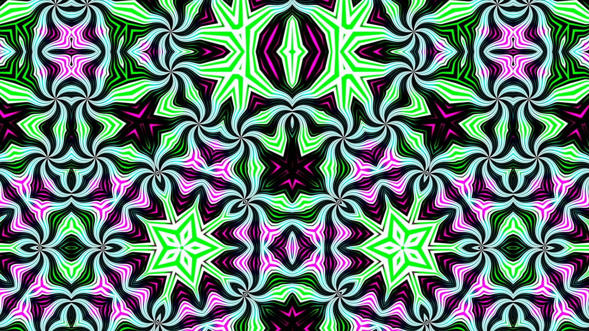 multicolor, digital, kaleidoscope, Psyche, patterns, art, psychedelic, backgrounds, abstract, colors, 1080P, HD Wallpaper