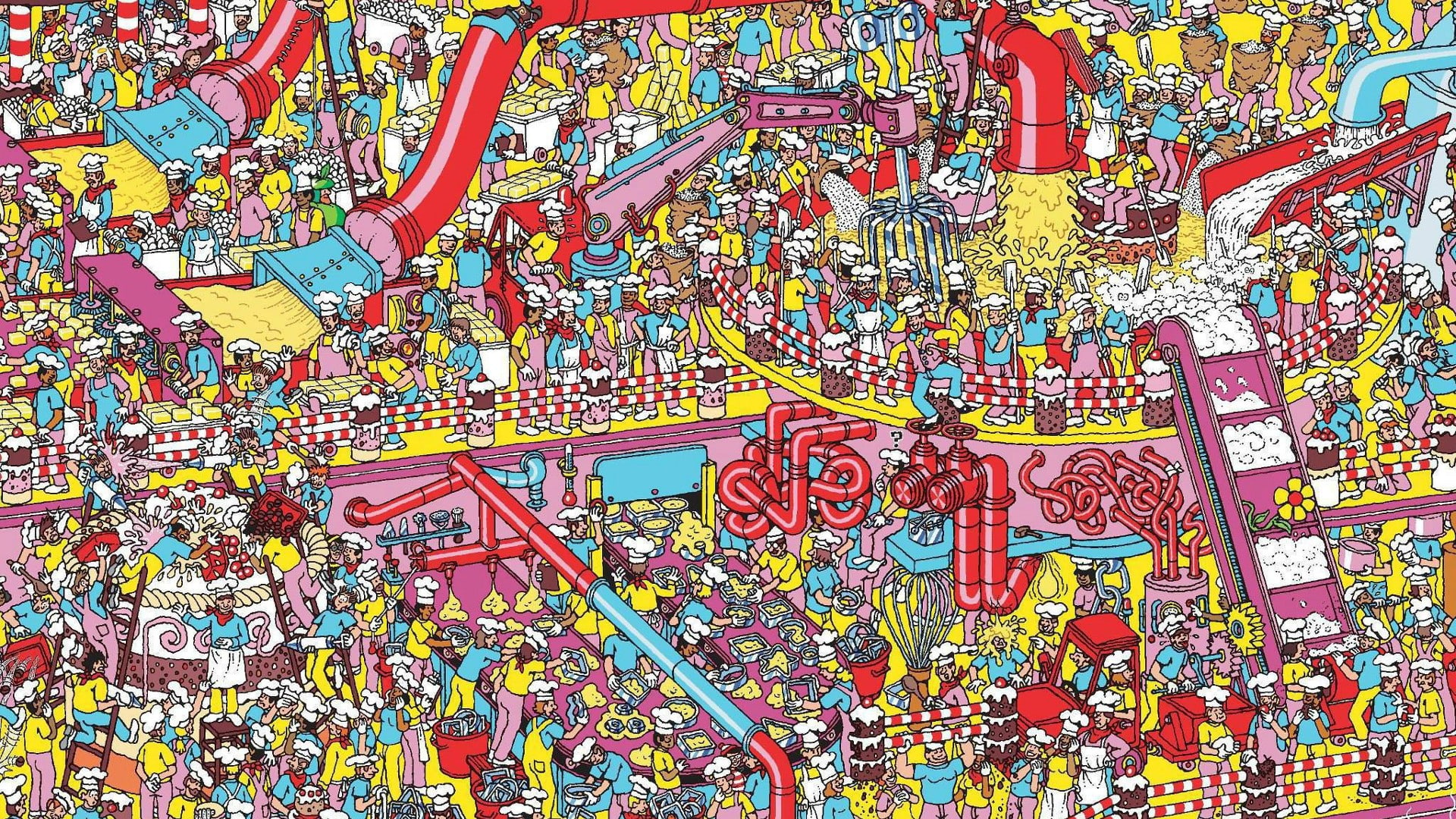 Puzzles, 1080P, Detailed, Waldo, HD Wallpaper