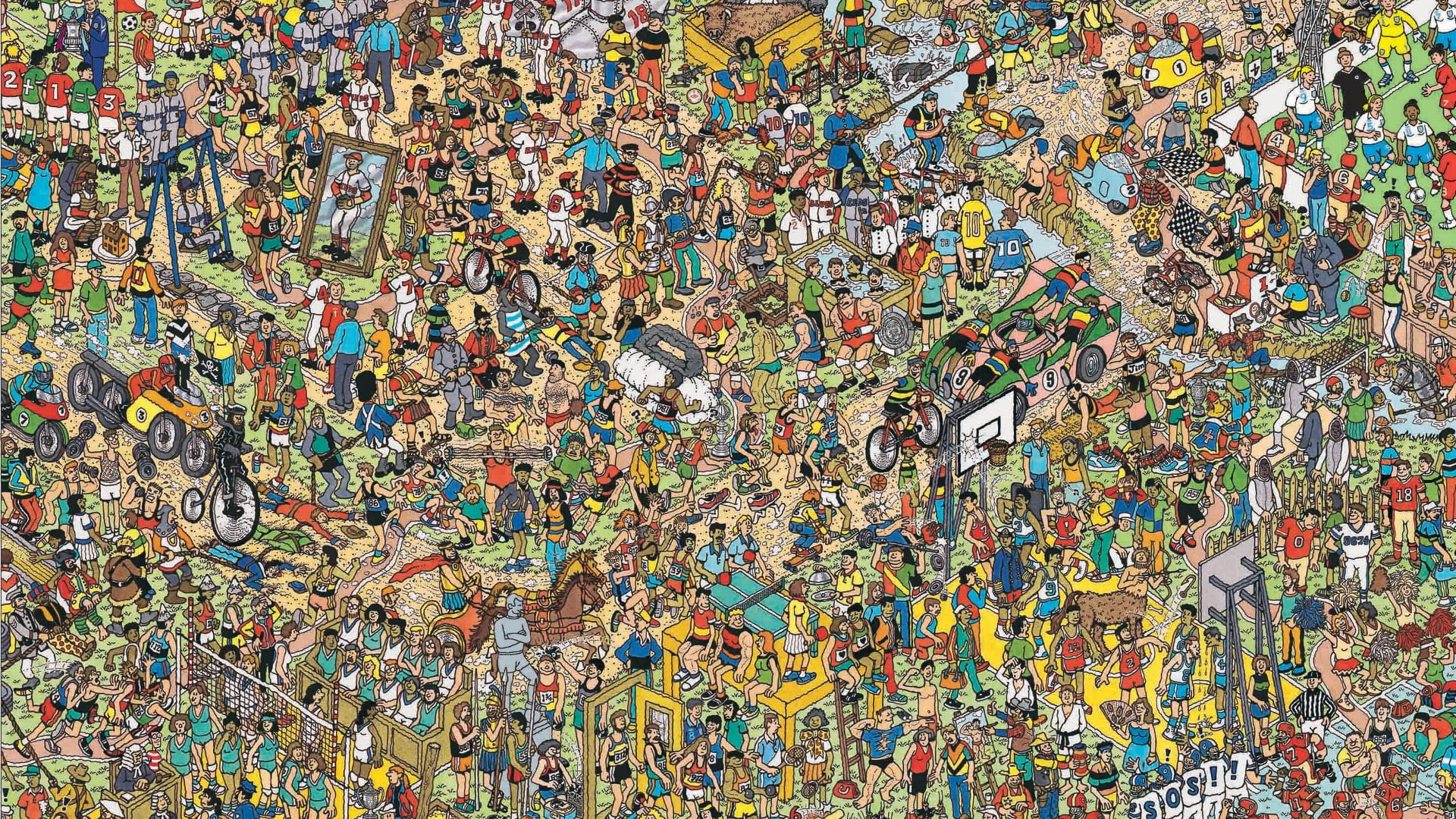 1080P, Waldo, Puzzles, HD Wallpaper