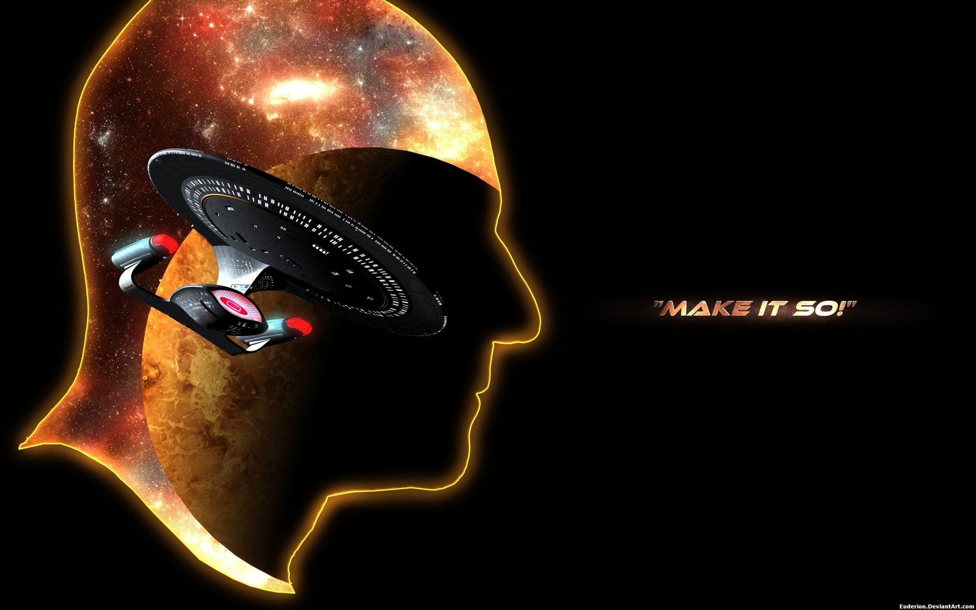 1080P, Star Trek, Star Trek: The Next Generation, Sci Fi, Fan Art, HD Wallpaper